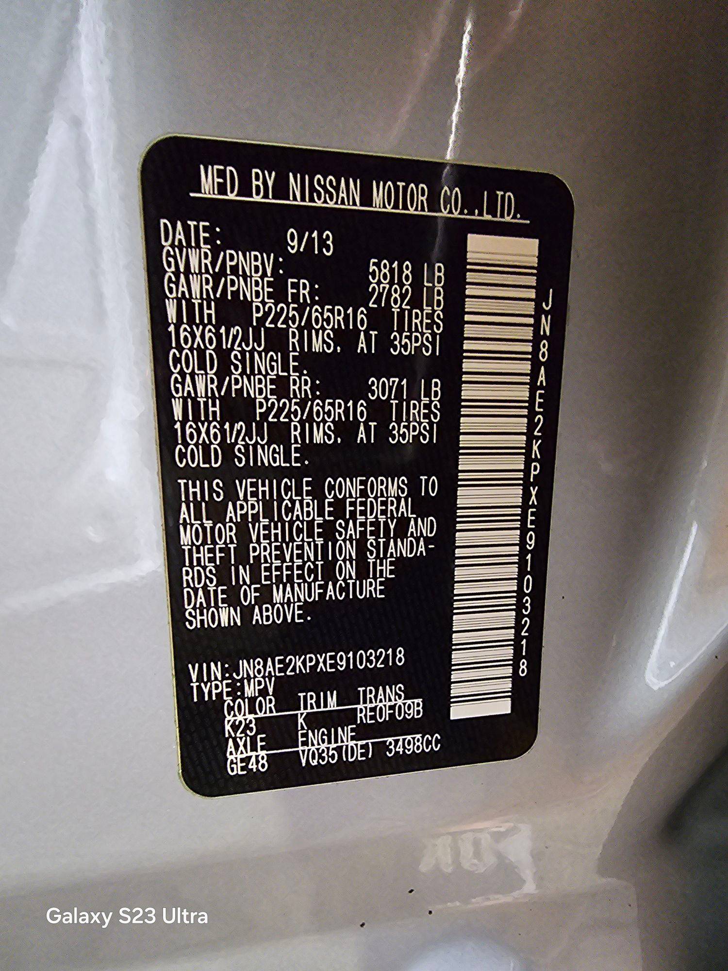 NISSAN QUEST 2014 - Marhaba Auction Used Cars - Image 10