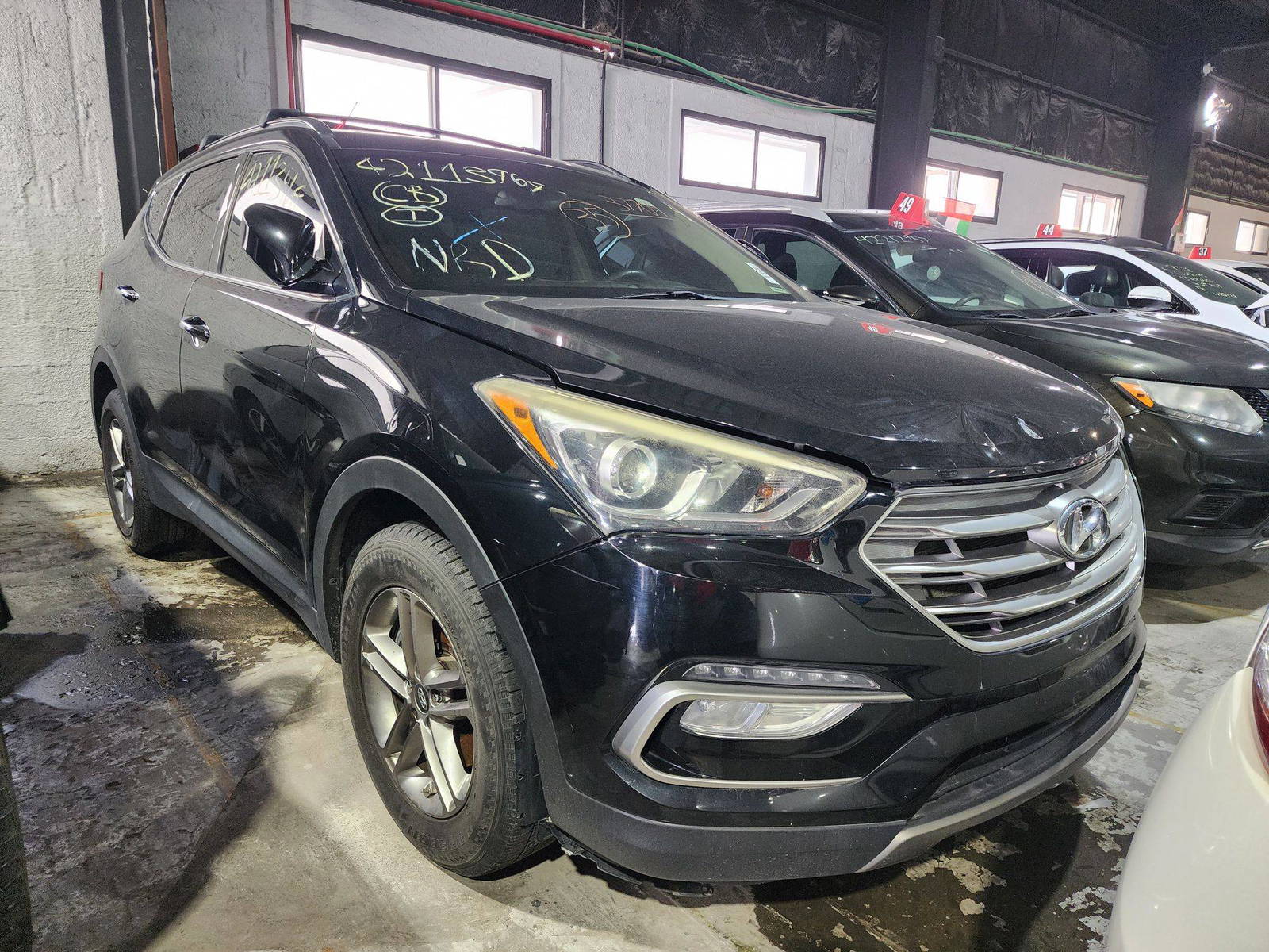 2017 HYUNDAI SANTA FE SPORT — 125488 Miles — Lot 037704 — Souq - Marhaba Auctions Used Cars - Image 3
