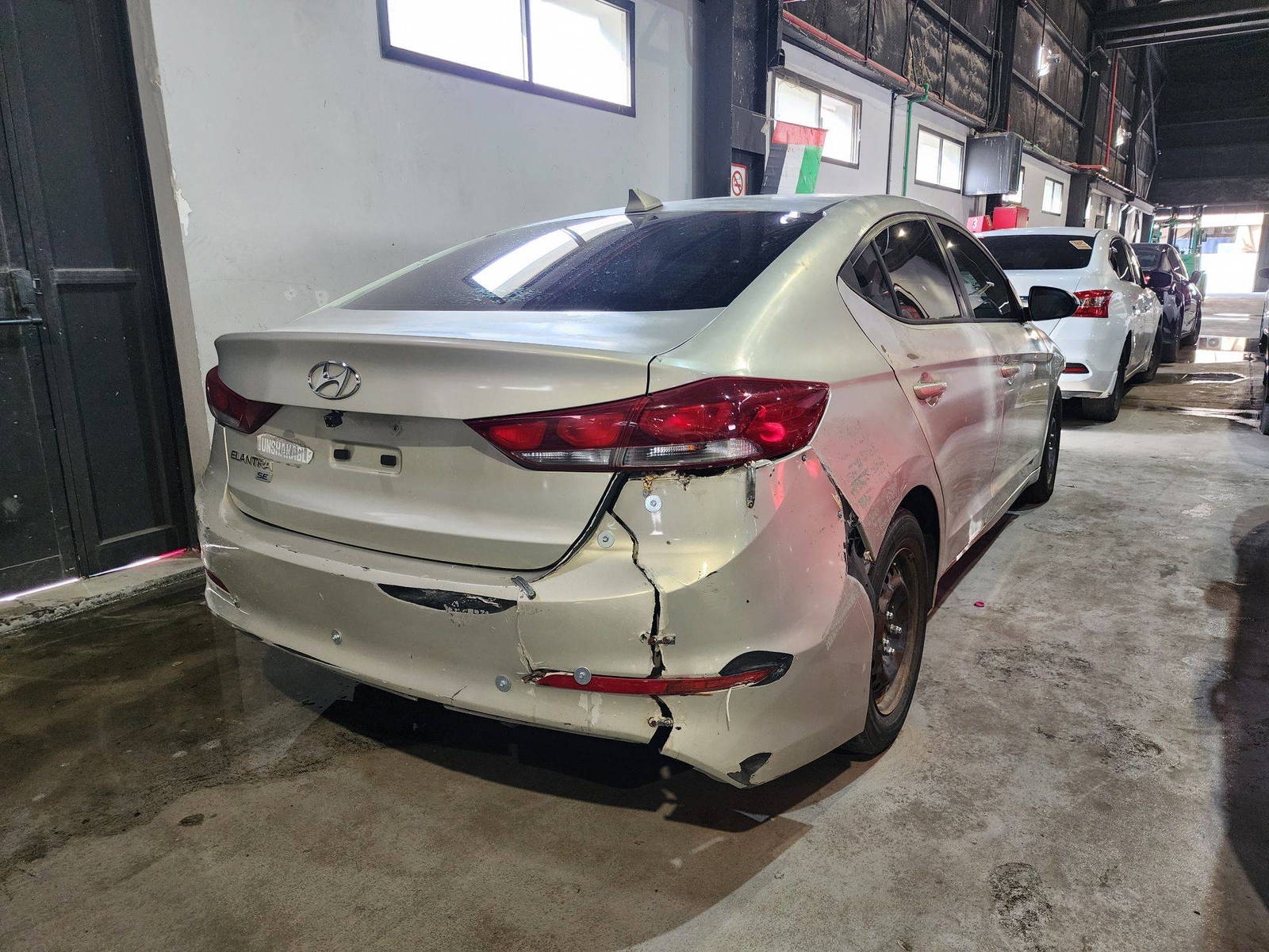 2017 HYUNDAI ELANTRA — 167061 Miles — Lot 125487 — Ind. 12 - Marhaba Auctions Used Cars - Image 4