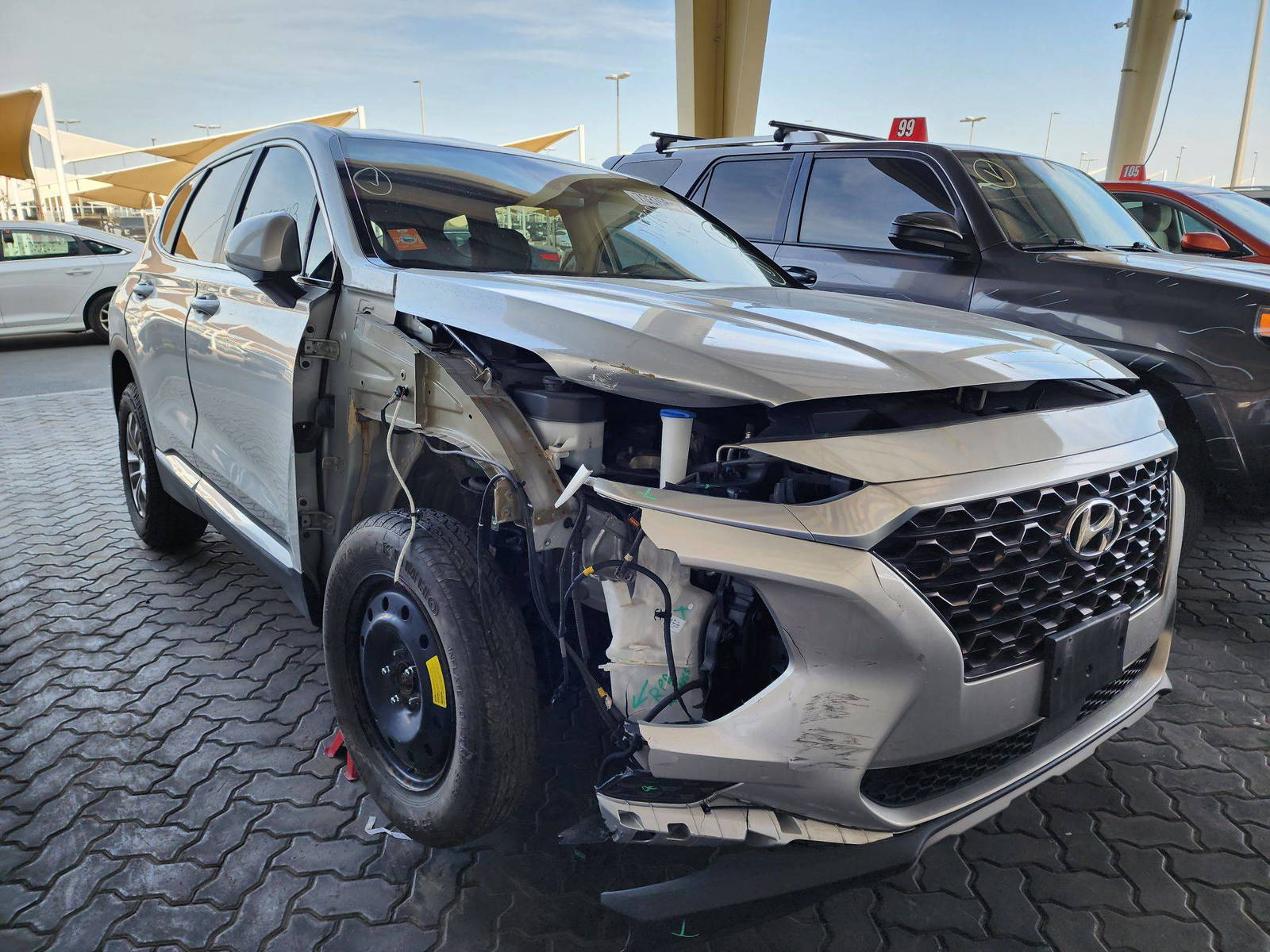 2019 HYUNDAI SANTA FE — 60796 Miles — Lot 70375843 - Marhaba Auctions Used Cars - Image 5