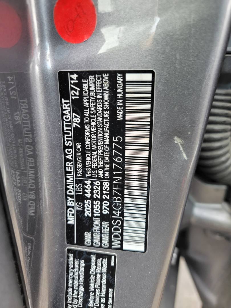 2015 MERCEDES BENZ CLA 250 — 116891 Miles — Lot N176775 — Main - Marhaba Auctions Used Cars - Image 10
