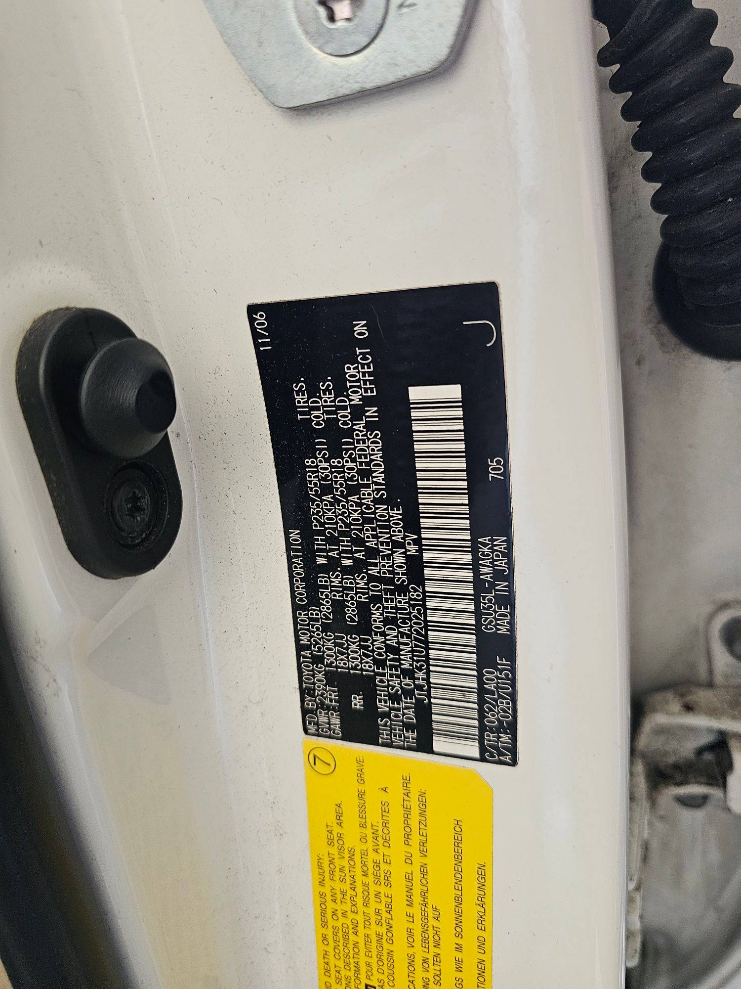 LEXUS RX 350 2007 - Marhaba Auction Used Cars - Image 9