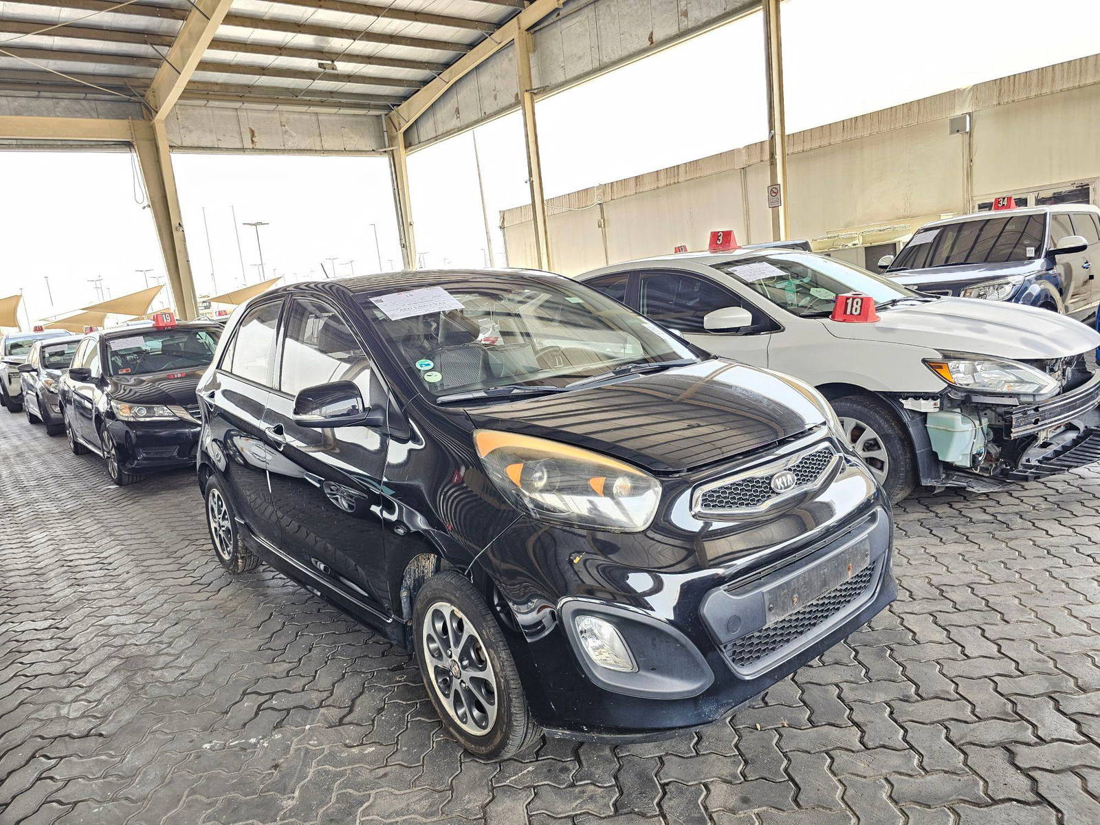 2012 KIA MORNING — 86090 KM — Lot 044281 — Souq - Marhaba Auctions Used Cars - Image 4
