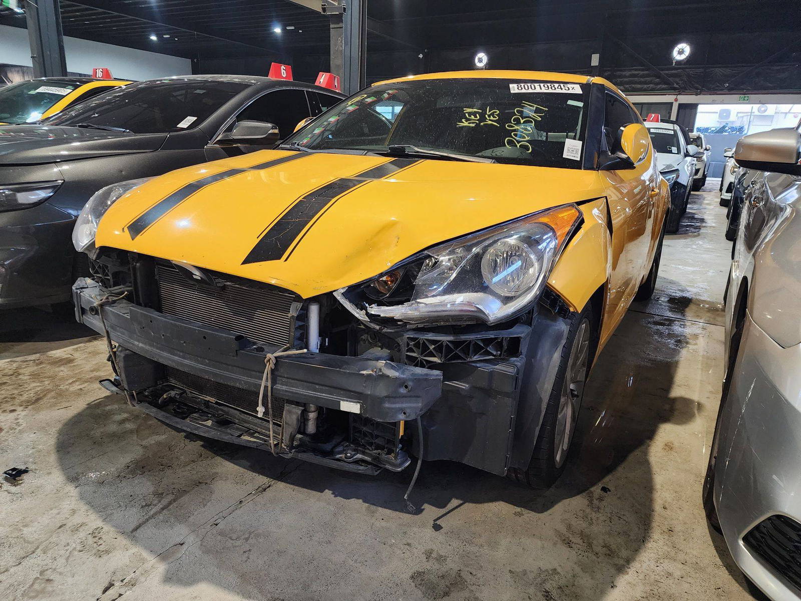 2017 HYUNDAI VELOSTER — 156850 Miles — Lot 80019845 — Al Quoz - Marhaba Auctions Used Cars - Image 6