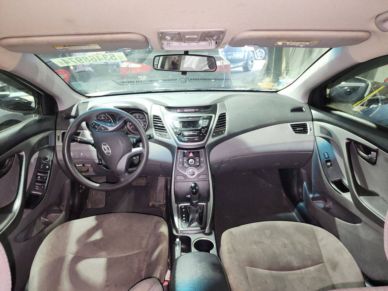 2015 HYUNDAI ELANTRA — 132960 Miles — Lot 80317904 — Al Quoz - Marhaba Auctions Used Cars - Image 8