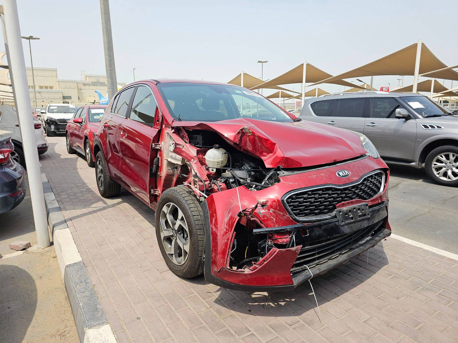 2020 KIA SPORTAGE — 58724 Miles — Lot 7759690 — Main - Marhaba Auctions Used Cars - Image 4