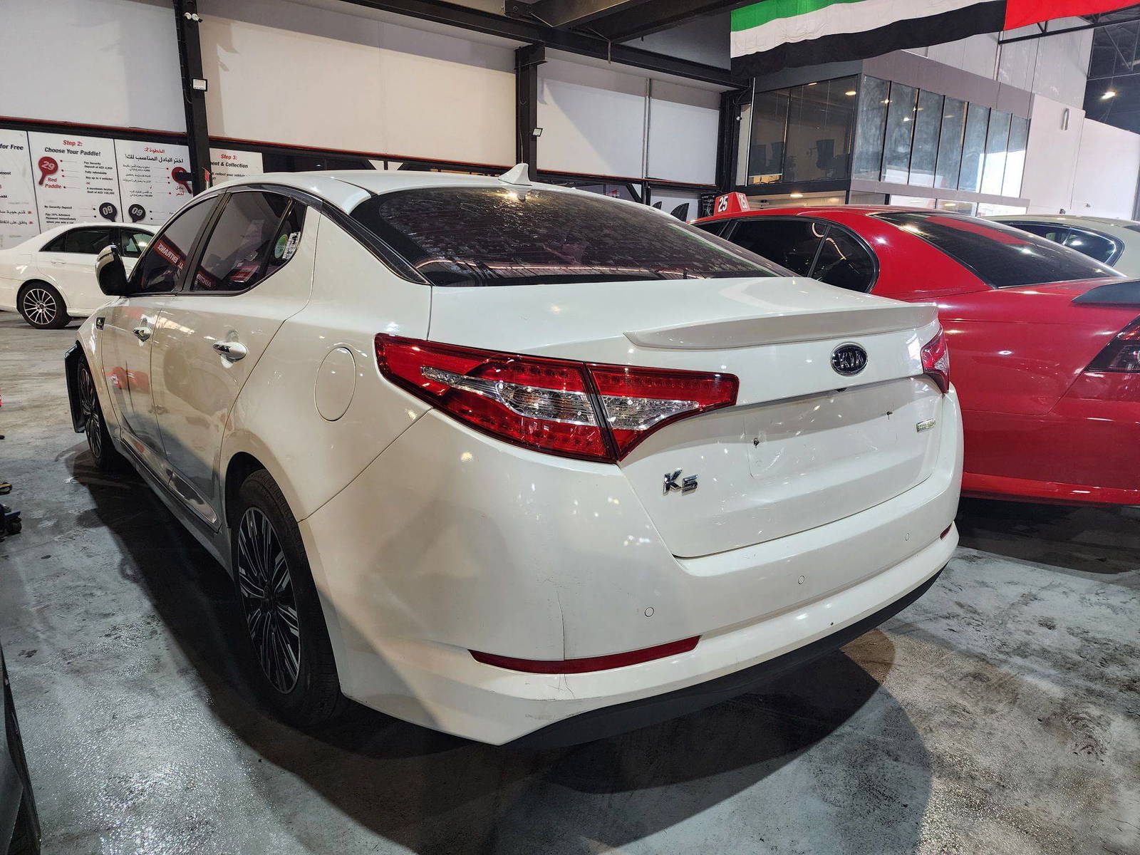 KIA K5 2012 - Marhaba Auction Used Cars - Image 3