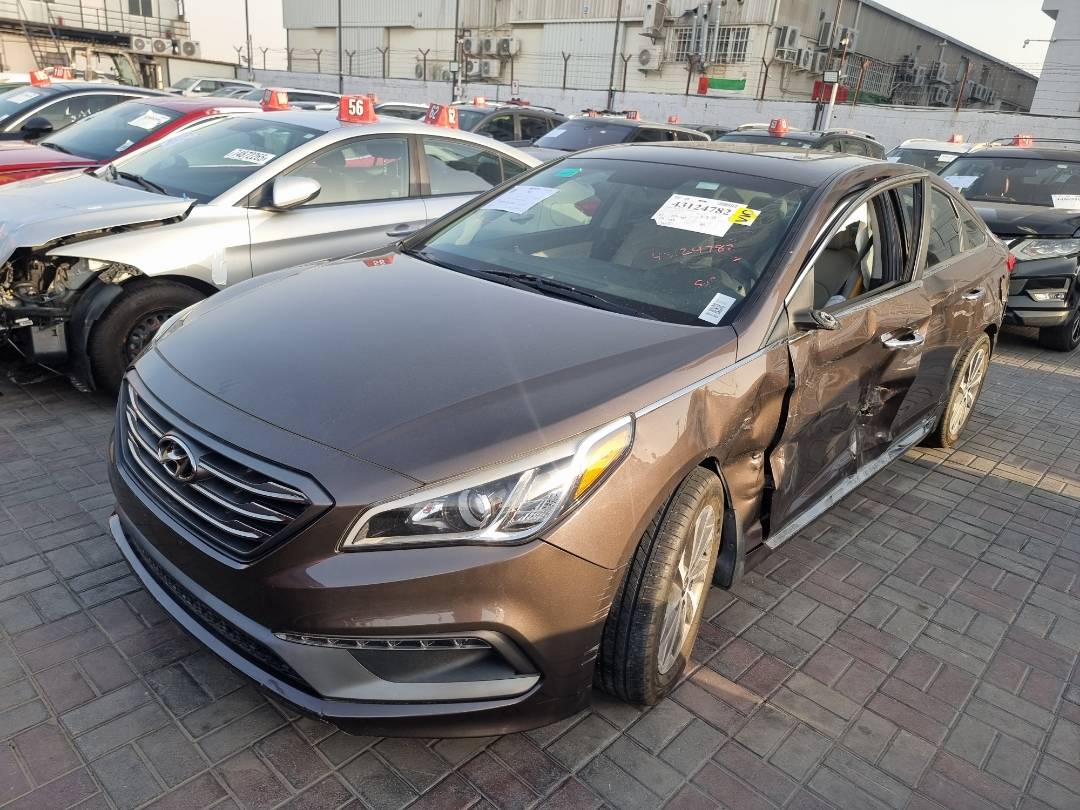 HYUNDAI SONATA SPORT 2015 - Marhaba Auction Used Cars - Image 3