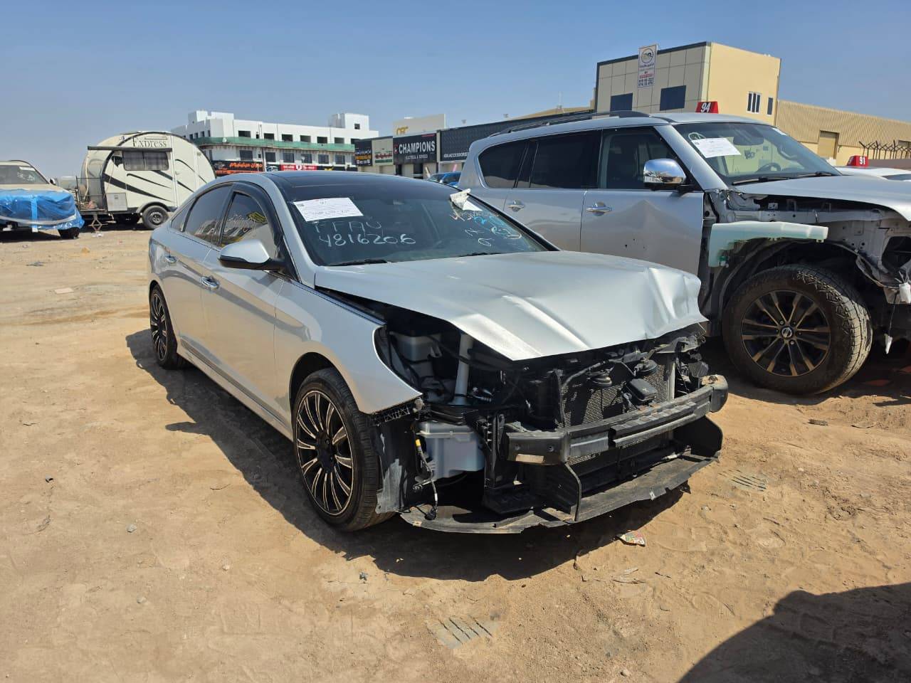 HYUNDAI SONATA 2019 - Marhaba Auction Used Cars - Image 3