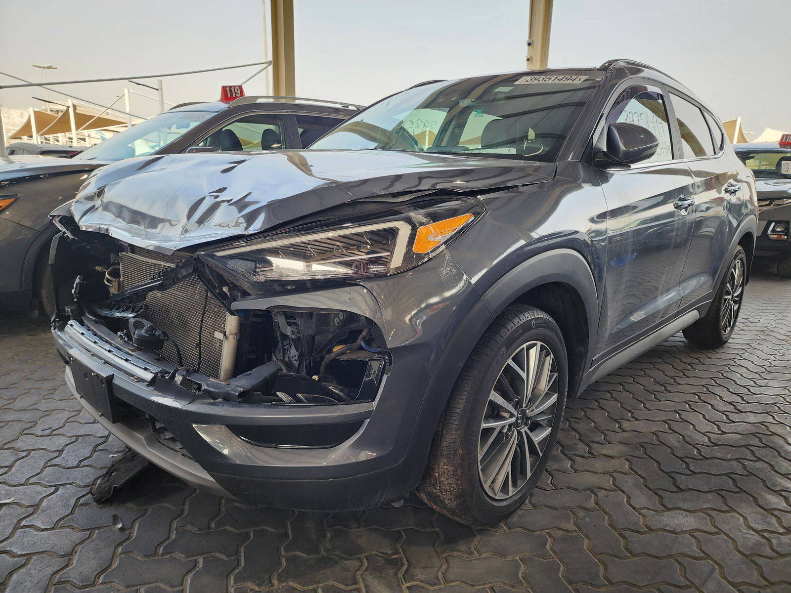 2019 HYUNDAI TUCSON — 87544 Miles — Lot 74604 — Souq - Marhaba Auctions Used Cars - Image 9