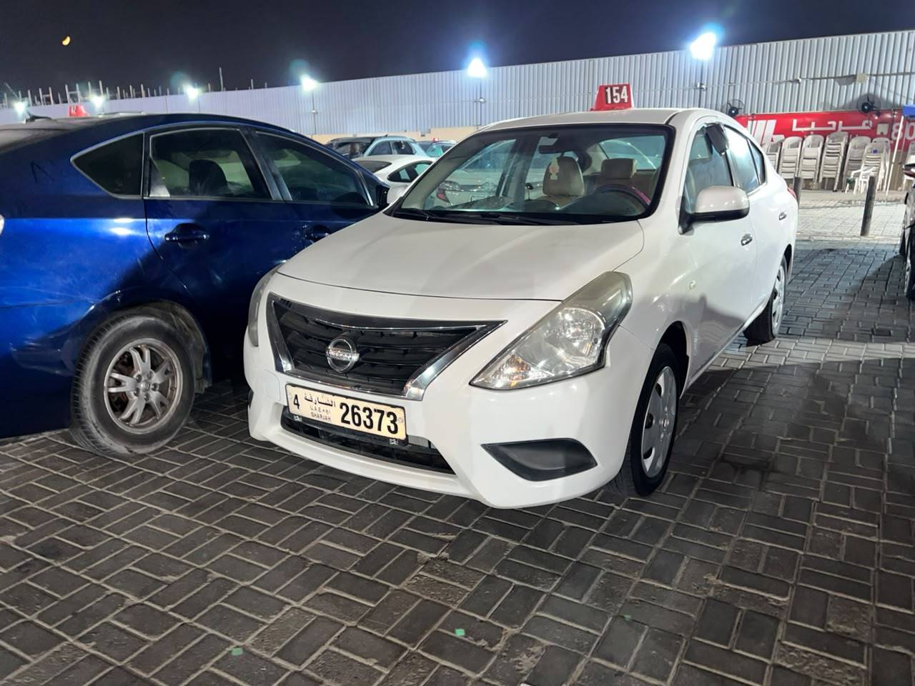 2021 NISSAN SUNNY — sold — 160272 KM — Lot AD0MG100729 — Al Sajaa - Marhaba Auctions Used Cars - Image 4