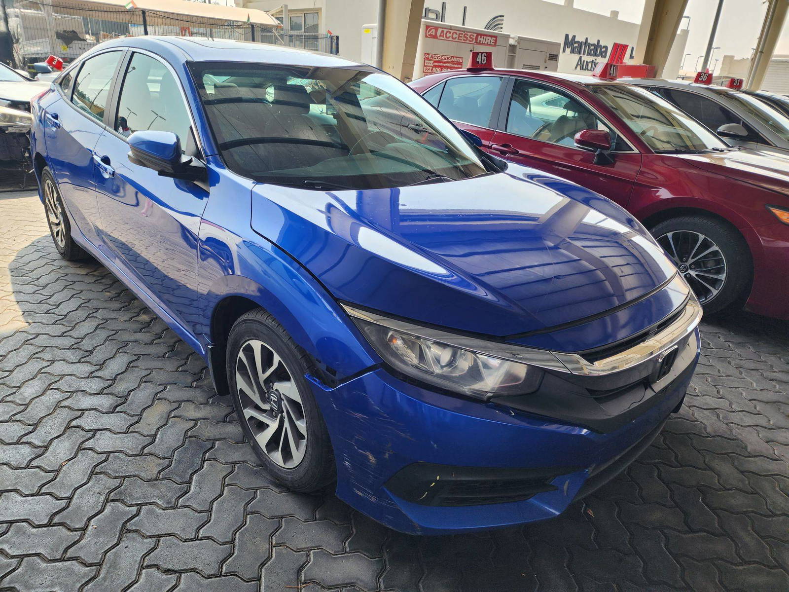 2016 HONDA CIVIC — 136758 KM — Lot 022943 - Marhaba Auctions Used Cars - Image 6