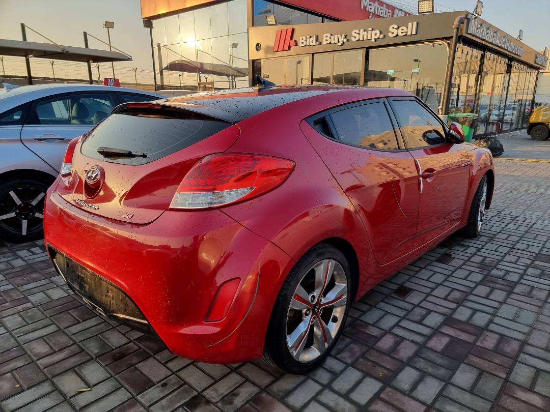 2012 HYUNDAI VELOSTER — 147851 KM — Lot 125478 — Ind. 12 - Marhaba Auctions Used Cars - Image 4
