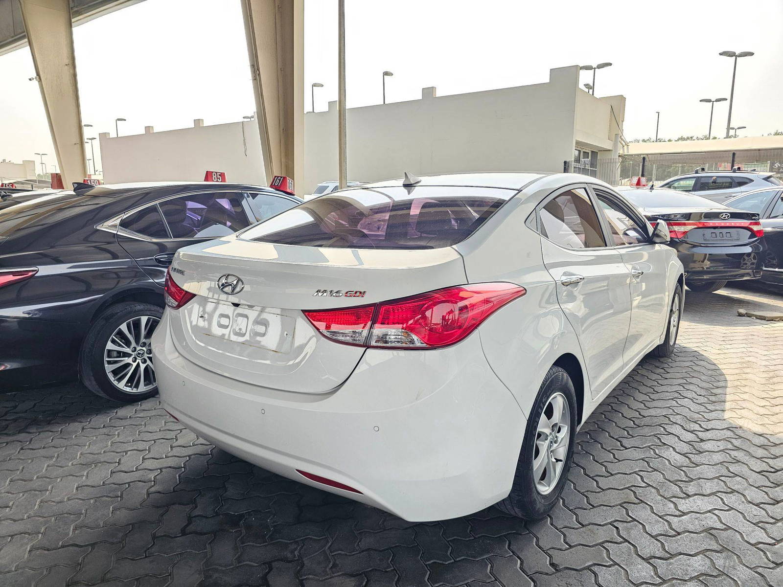 2011 HYUNDAI AVANTE — 86368 KM — Lot 037829 — Main - Marhaba Auctions Used Cars - Image 4