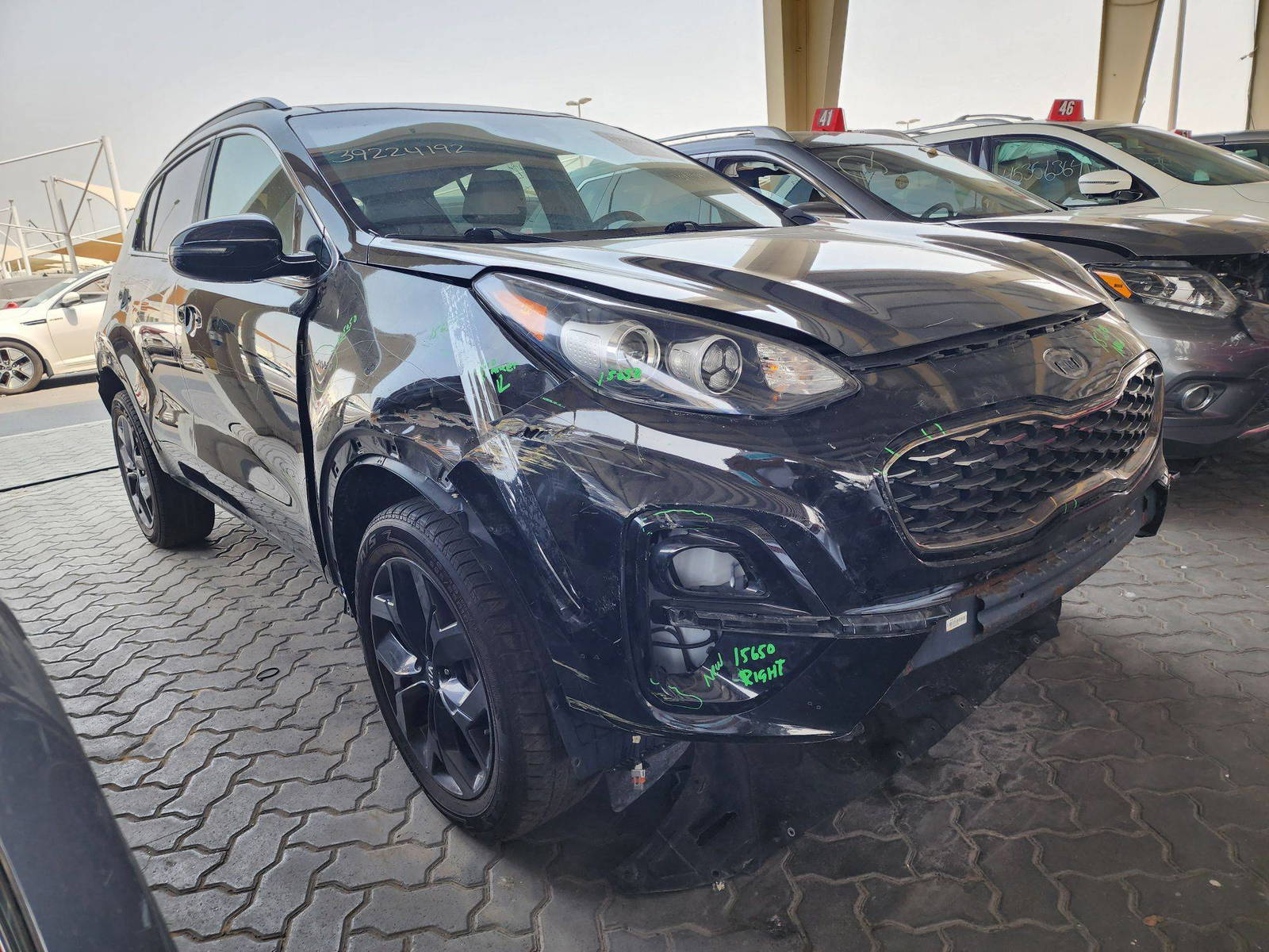2020 KIA SPORTAGE — 44207 Miles — Lot 39224192 — Main - Marhaba Auctions Used Cars - Image 7