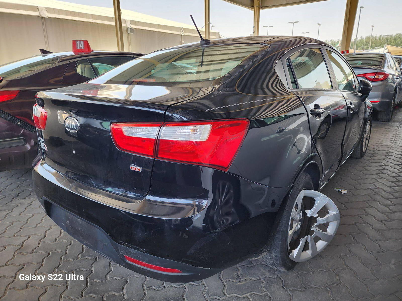 2013 KIA RIO — 105258 Miles — Lot D6229125 - Marhaba Auctions Used Cars - Image 4