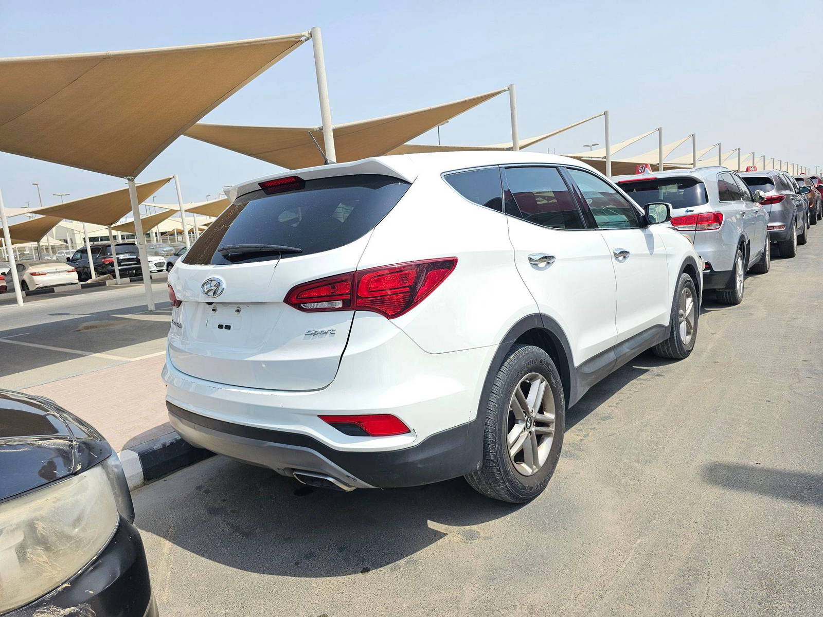 2018 HYUNDAI SANTA FE — 149528 Miles — Lot 5JG534328 — Souq - Marhaba Auctions Used Cars - Image 3