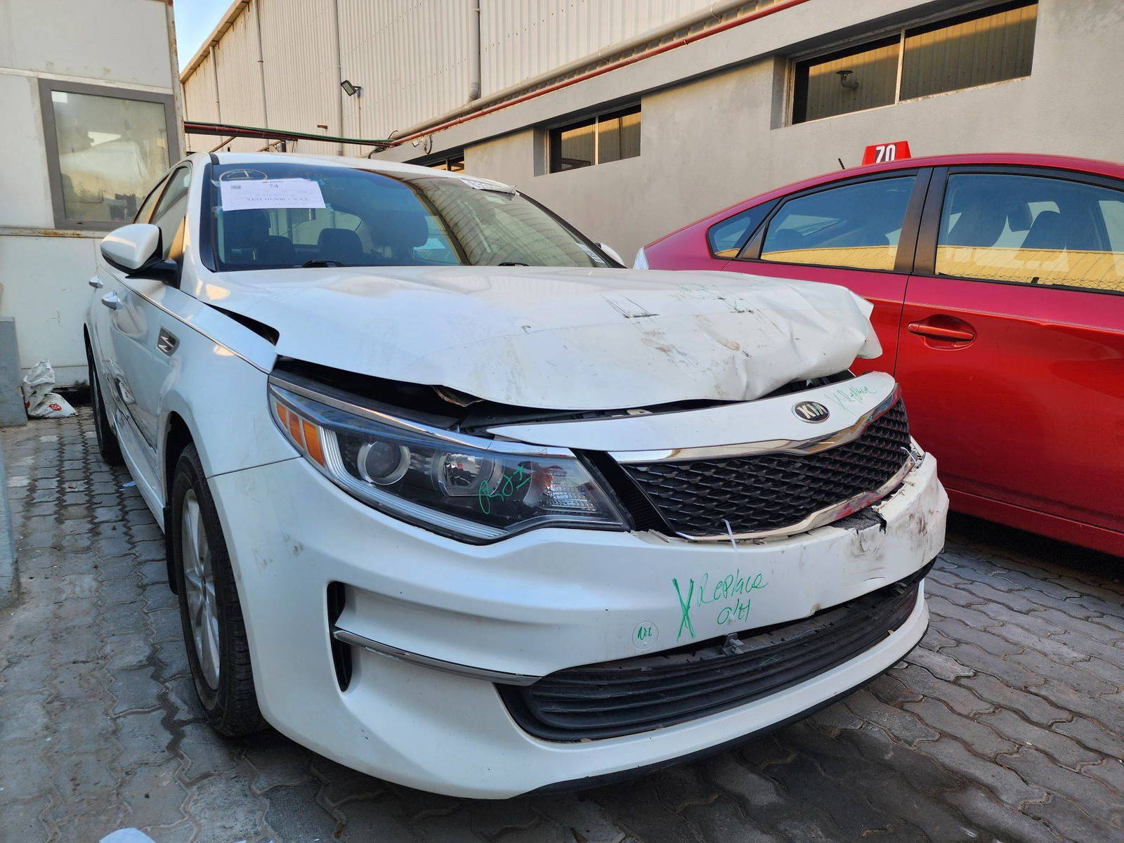 2016 KIA OPTIMA — 163822 Miles — Lot 63590804 — Al Quoz - Marhaba Auctions Used Cars - Image 5