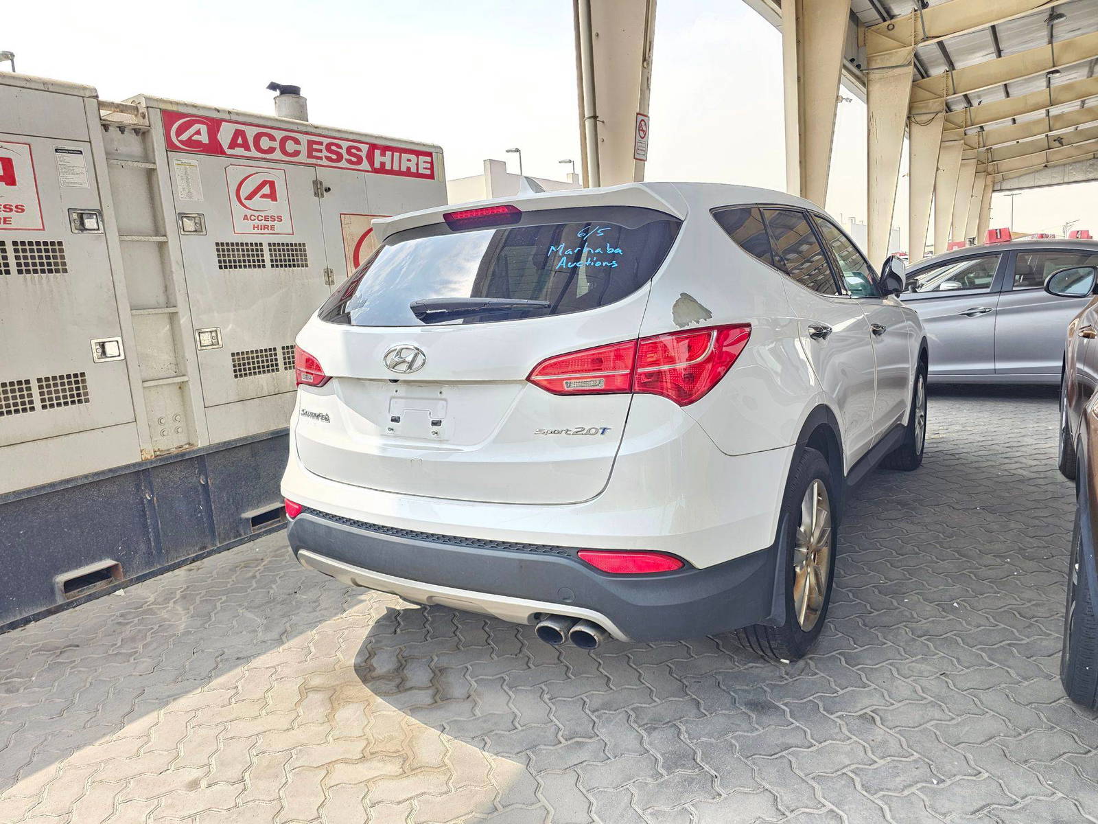 2013 HYUNDAI SANTA FE SPORT — 167278 Miles — Lot 781007 — Souq - Marhaba Auctions Used Cars - Image 3