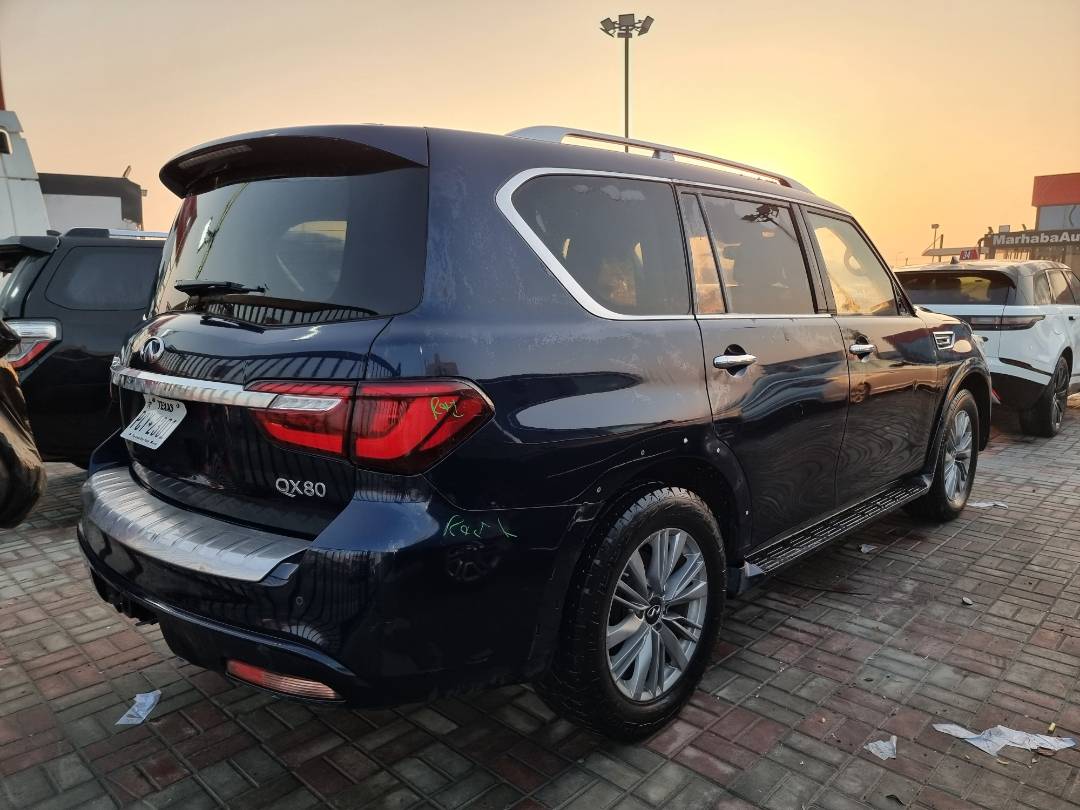 2019 INFINITI QX80 — 143556 Miles — Lot 215487 — Ind. 12 - Marhaba Auctions Used Cars - Image 4