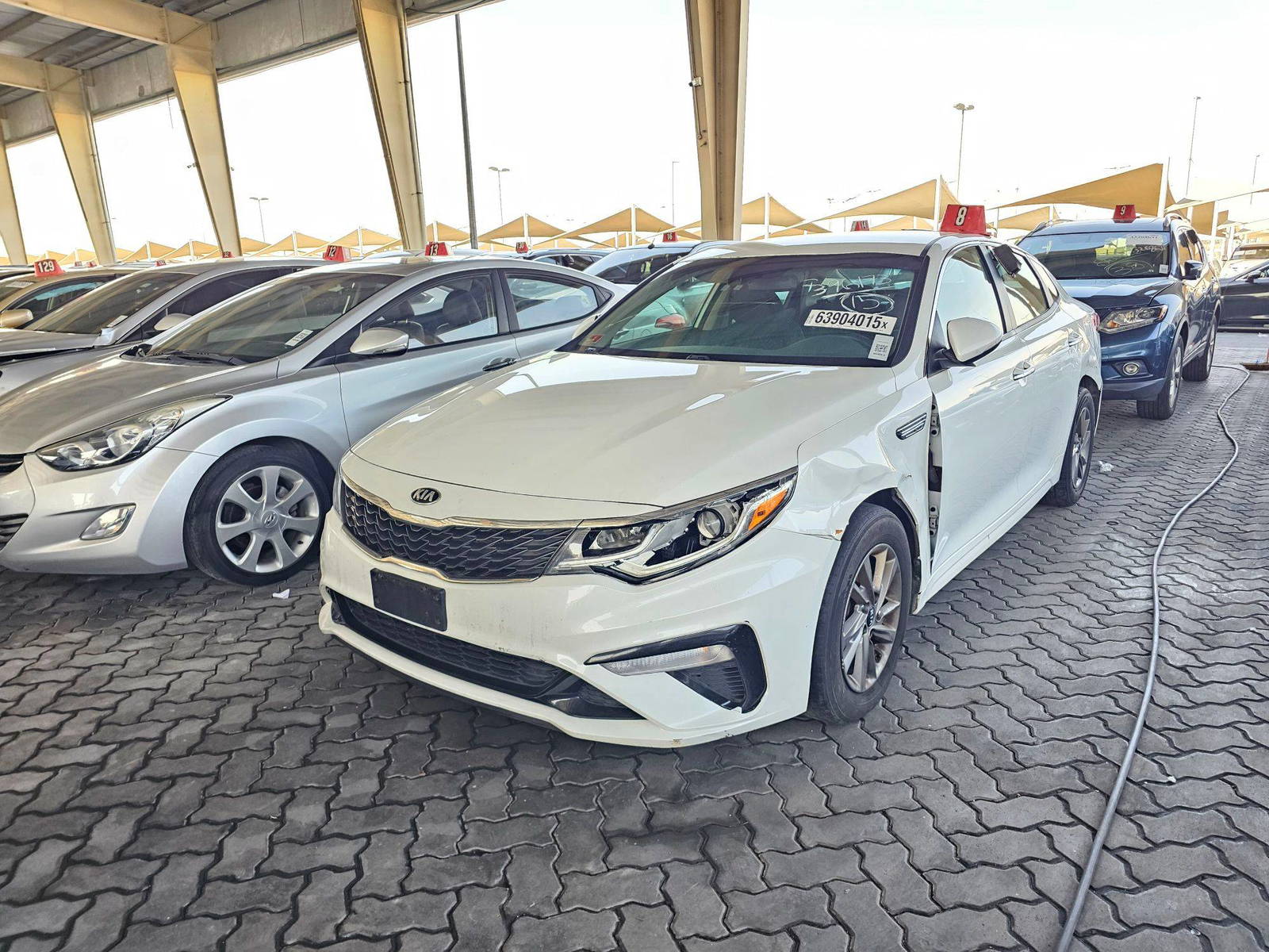 2020 KIA OPTIMA — 116498 Miles — Lot 4L35LG396173 — Souq - Marhaba Auctions Used Cars - Image 3