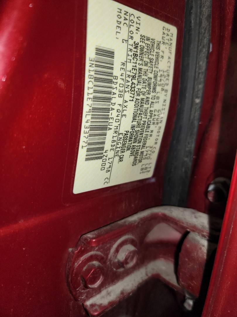 2009 NISSAN VERSA — 100934 Miles — Lot 60995873 - Marhaba Auctions Used Cars - Image 9