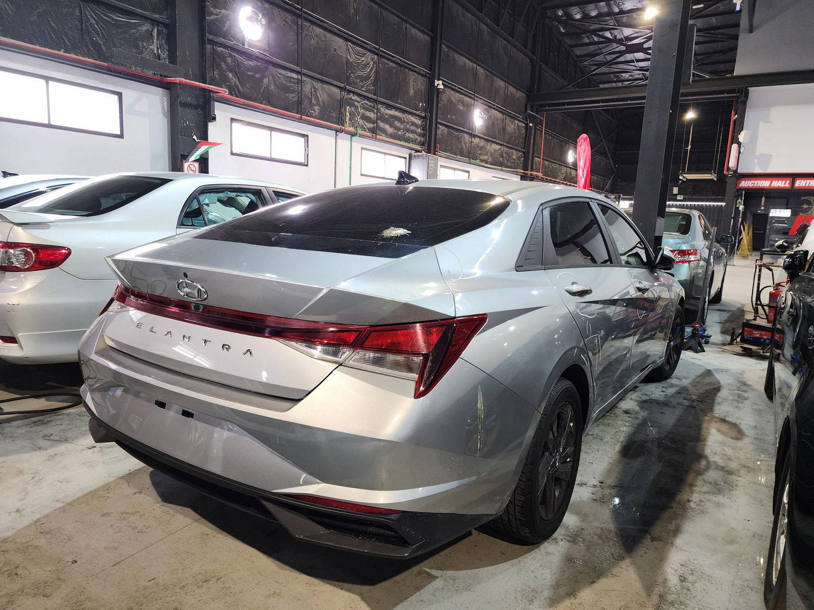 2021 HYUNDAI ELANTRA — 70229 Miles — Lot 8587 — Al Quoz - Marhaba Auctions Used Cars - Image 4