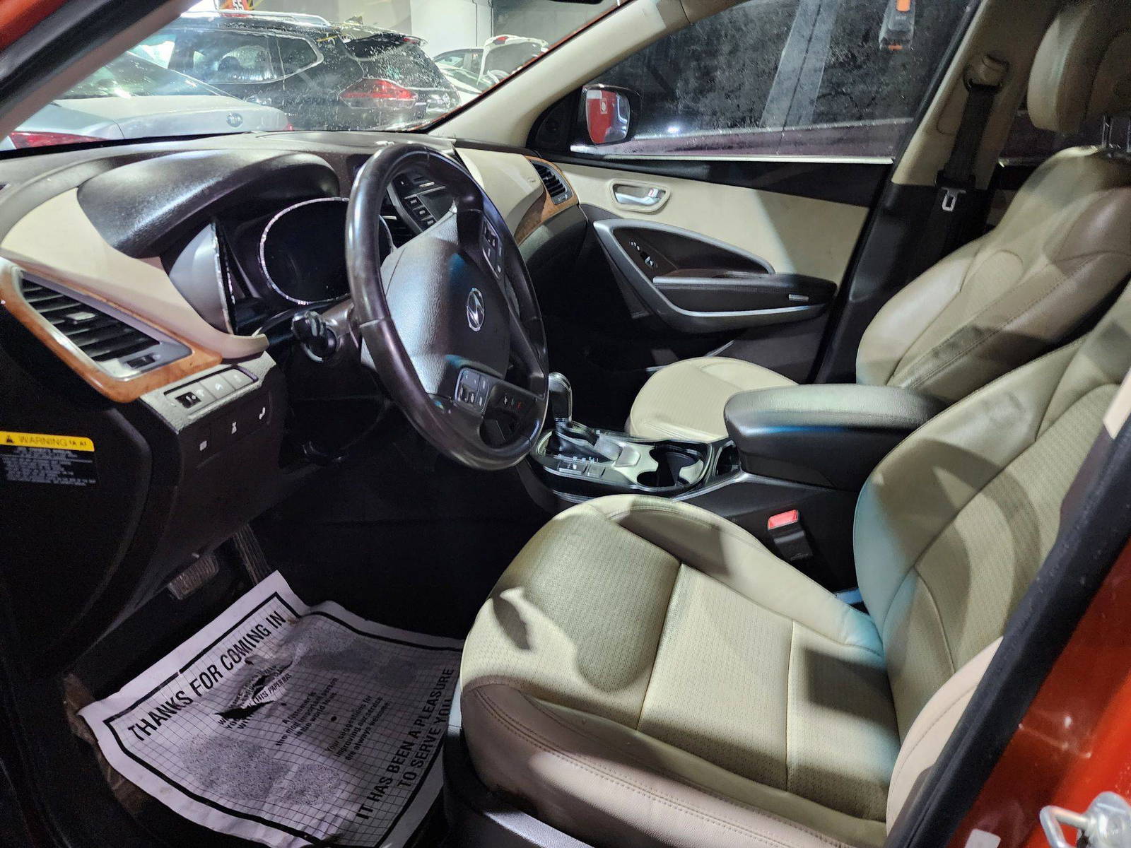 2016 HYUNDAI SANTA FE — 186464 Miles — Lot 28155 — Al Quoz - Marhaba Auctions Used Cars - Image 8