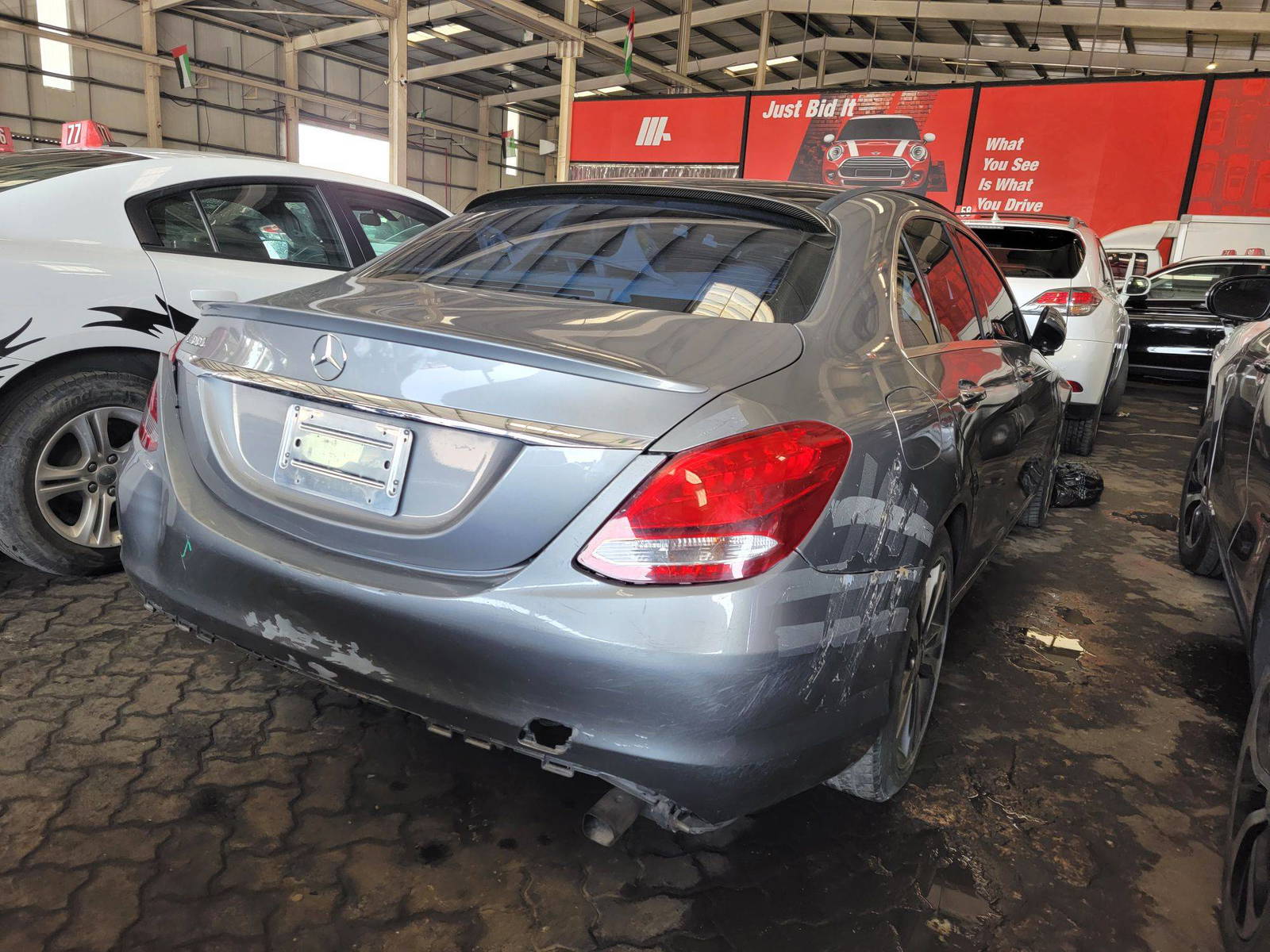 MERCEDES BENZ C300 2016 - Marhaba Auction Used Cars - Image 3