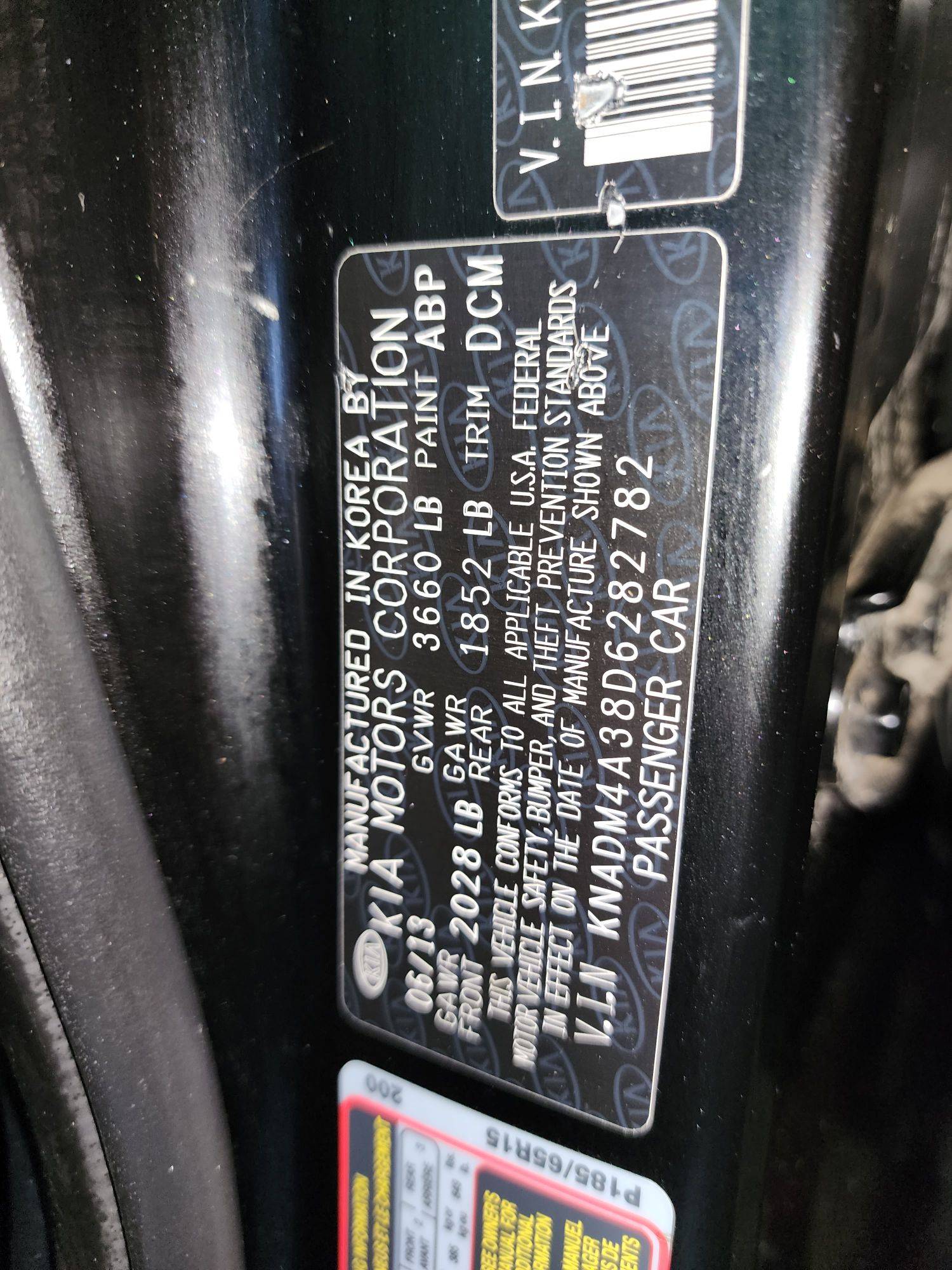 2013 KIA RIO — 168055 Miles — Lot 82782 — Souq - Marhaba Auctions Used Cars - Image 9