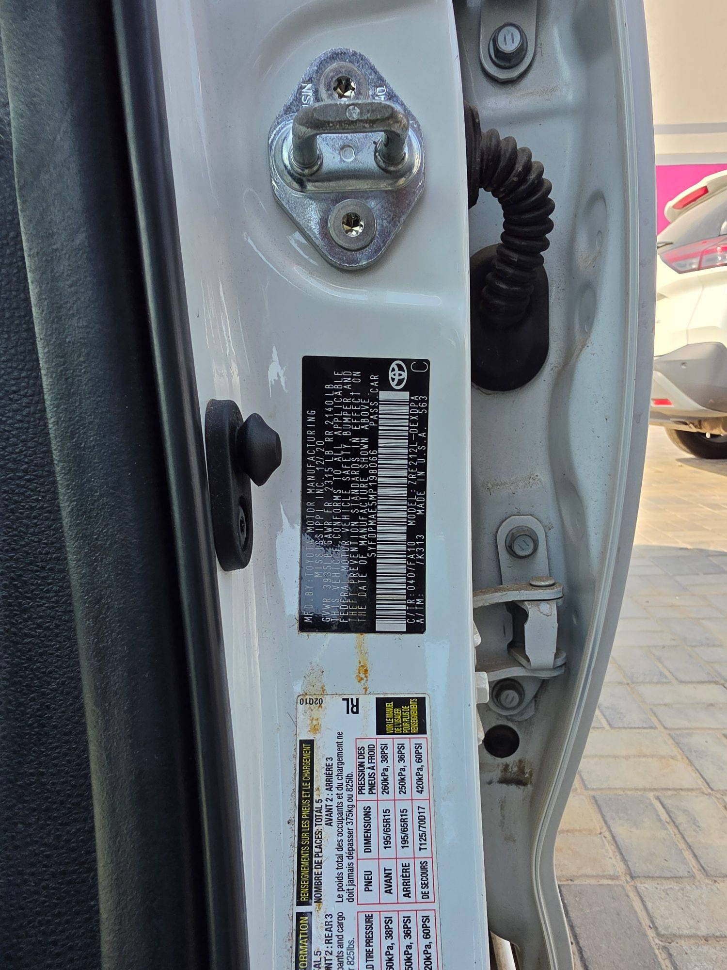 TOYOTA COROLLA 2021 - Marhaba Auction Used Cars - Image 10