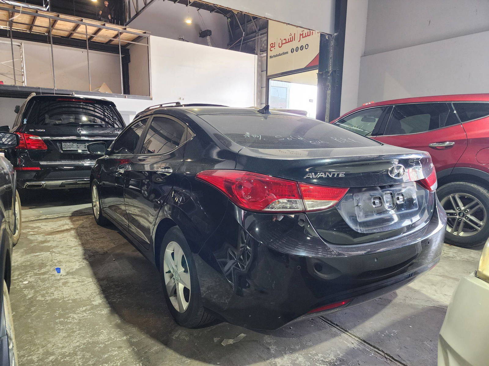 2013 HYUNDAI AVANTE — 143553 KM — Lot 649369 — Al Quoz - Marhaba Auctions Used Cars - Image 5