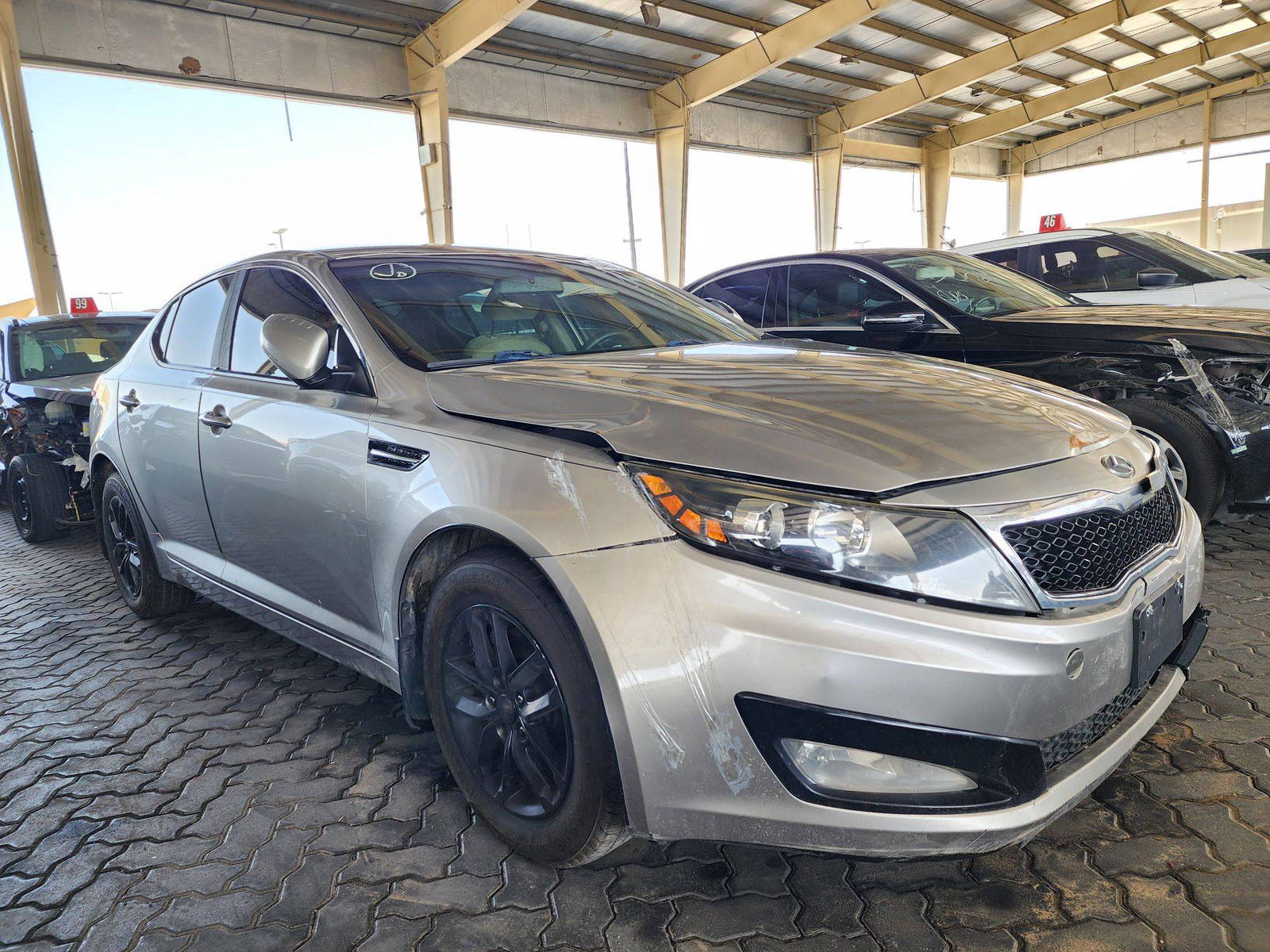 2013 KIA OPTIMA — 166764 Miles — Lot 71439 — Souq - Marhaba Auctions Used Cars - Image 4