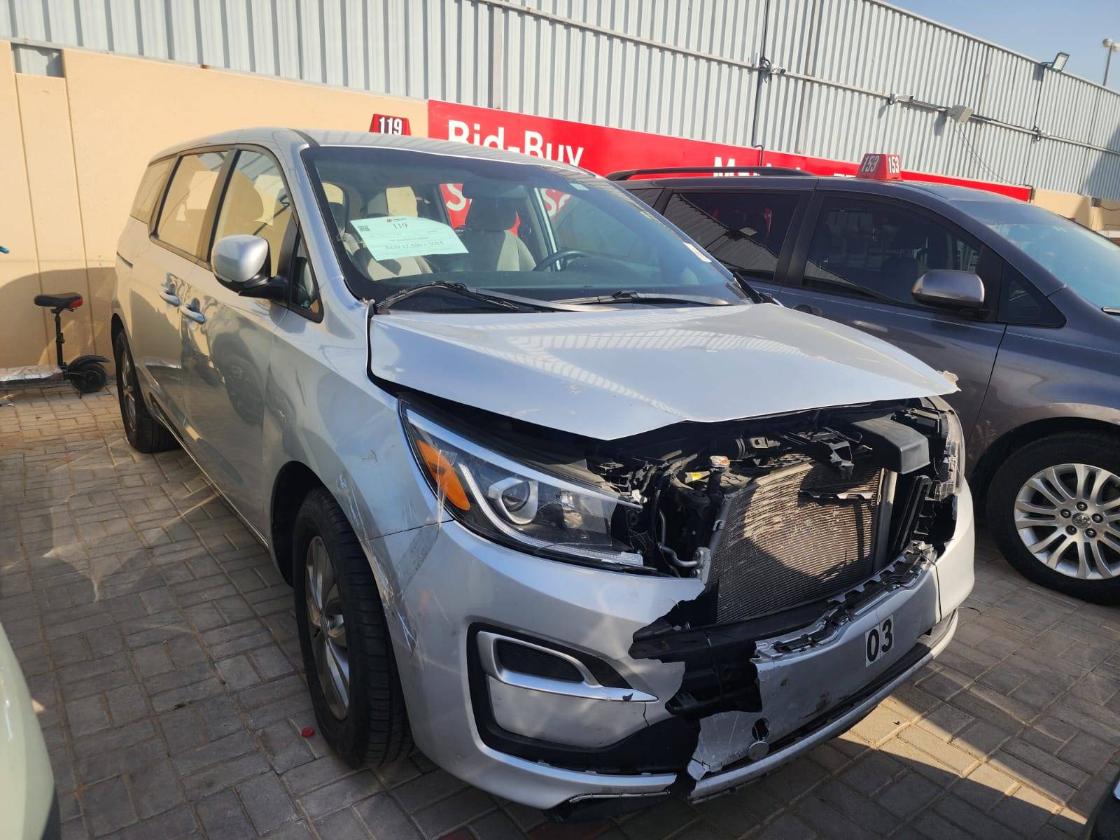 KIA SEDONA 2020 - Marhaba Auction Used Cars - Image 3