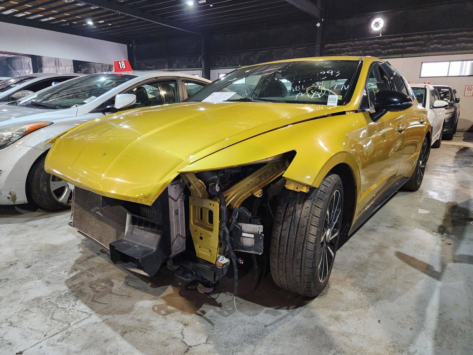 2020 HYUNDAI SONATA — 78869 Miles — Lot 009093 — Main - Marhaba Auctions Used Cars - Image 6