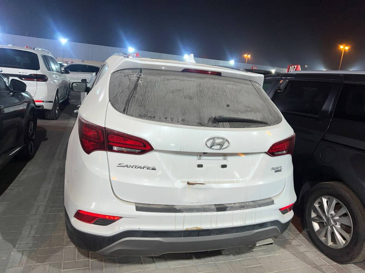 2017 HYUNDAI SANTA FE — Lot DLB7HH020466 - Marhaba Auctions Used Cars - Image 2