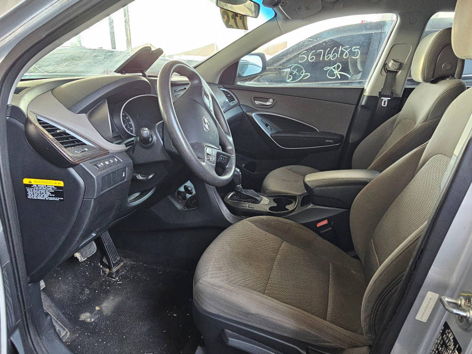 2017 HYUNDAI SANTA FE — 105014 Miles — Lot B4HG440683 — Souq - Marhaba Auctions Used Cars - Image 8