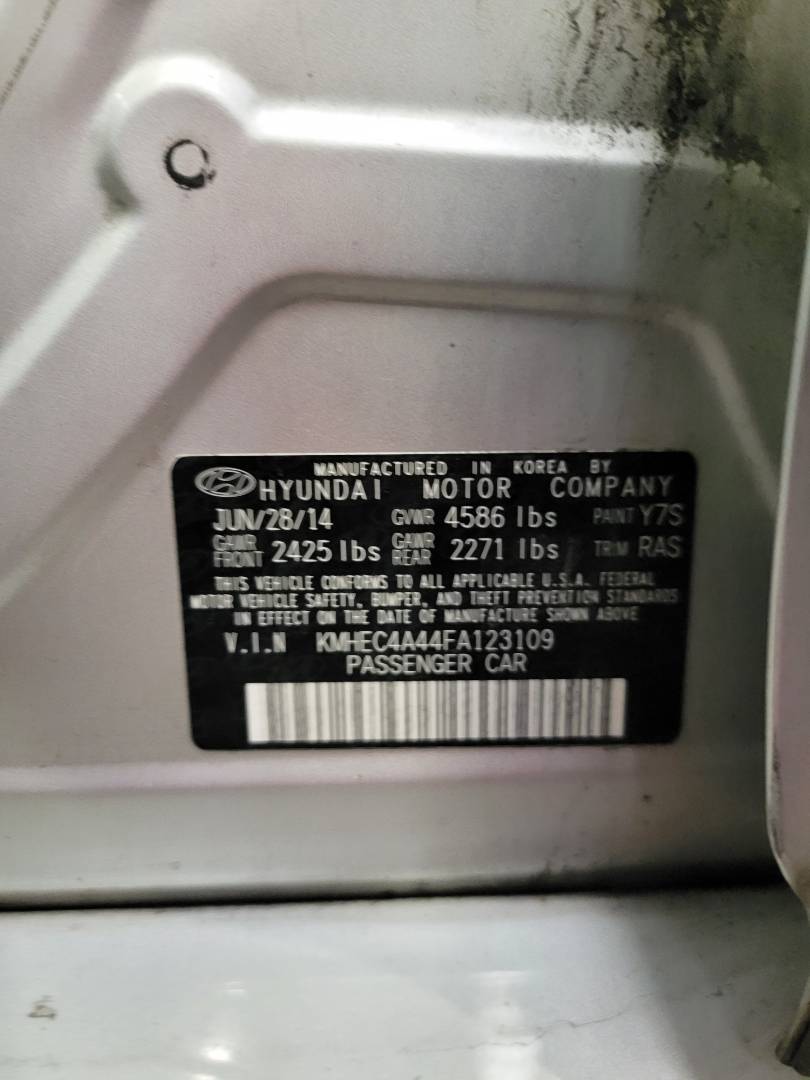 2015 HYUNDAI SONATA — 146305 Miles — Lot FA123109 — Main - Marhaba Auctions Used Cars - Image 10