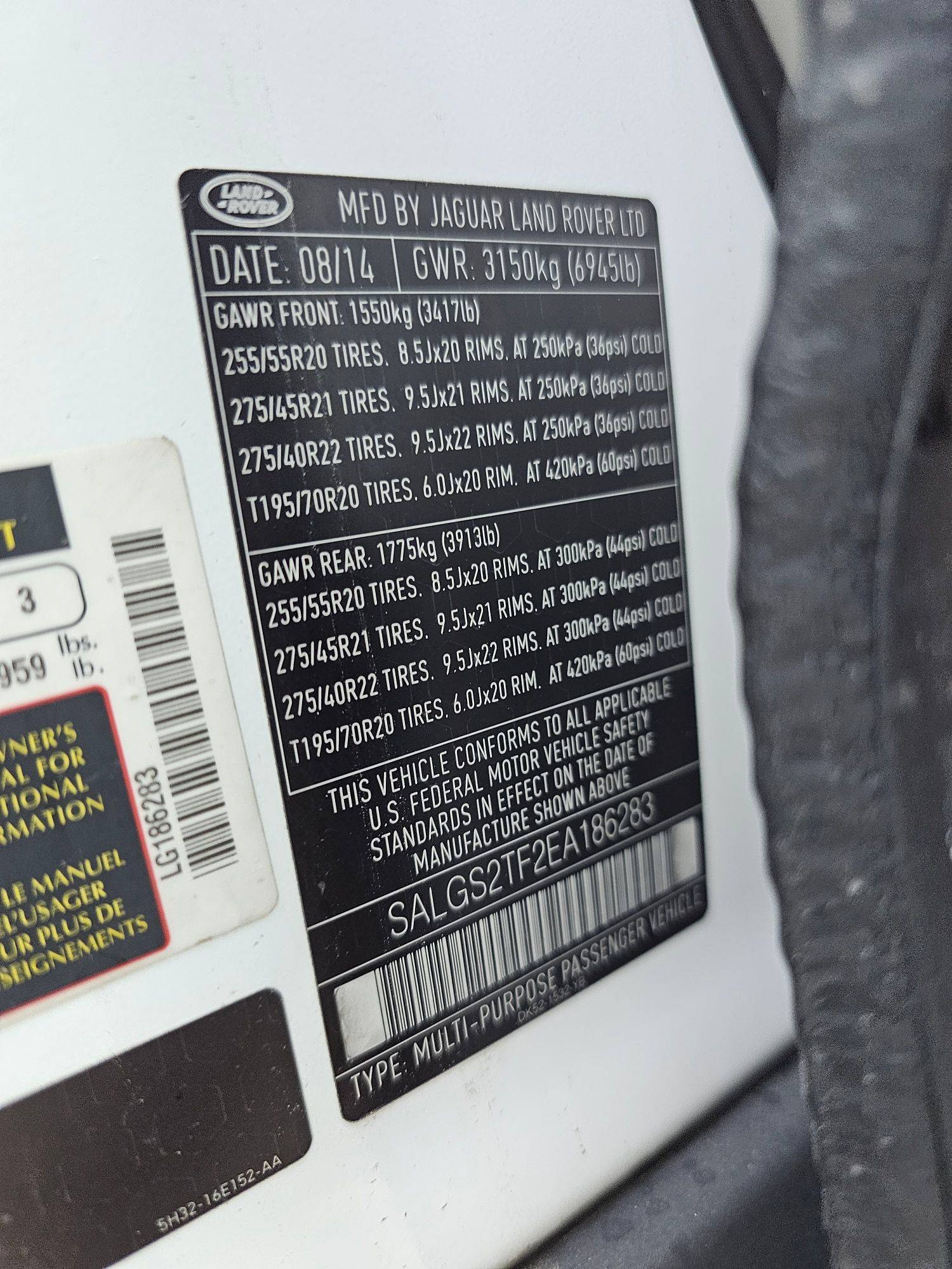 LAND ROVER RANGE ROVER SUPERCHARGED 2014 - Marhaba Auction Used Cars - Image 11