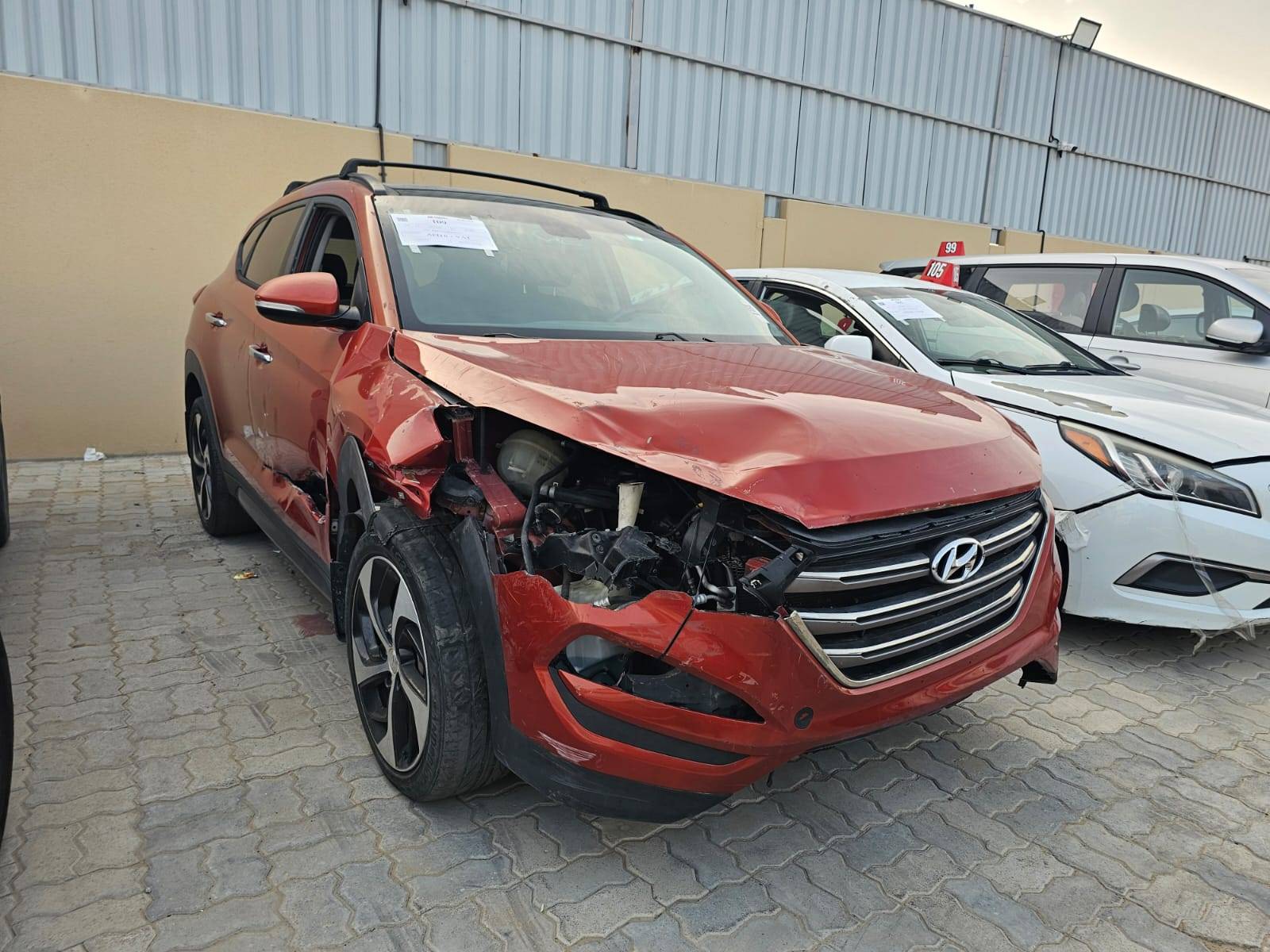 HYUNDAI TUCSON 2016 - Marhaba Auction Used Cars - Image 4