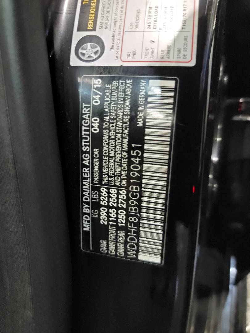 2016 MERCEDES BENZ E 350 — 139662 Miles — Lot B9GB190451 — Main - Marhaba Auctions Used Cars - Image 11