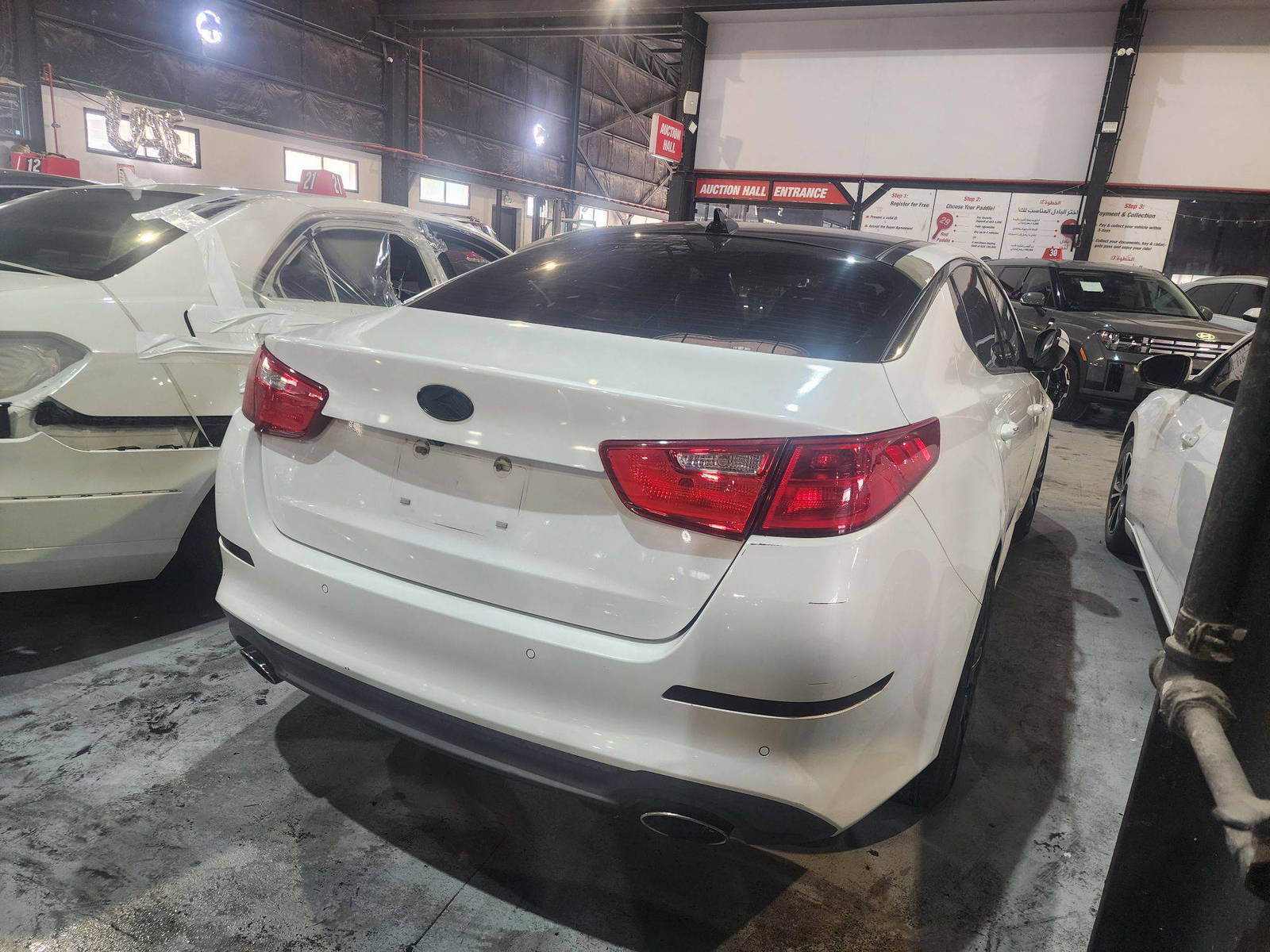 2014 KIA OPTIMA — 129750 Miles — Lot 42216072 — Al Quoz - Marhaba Auctions Used Cars - Image 5