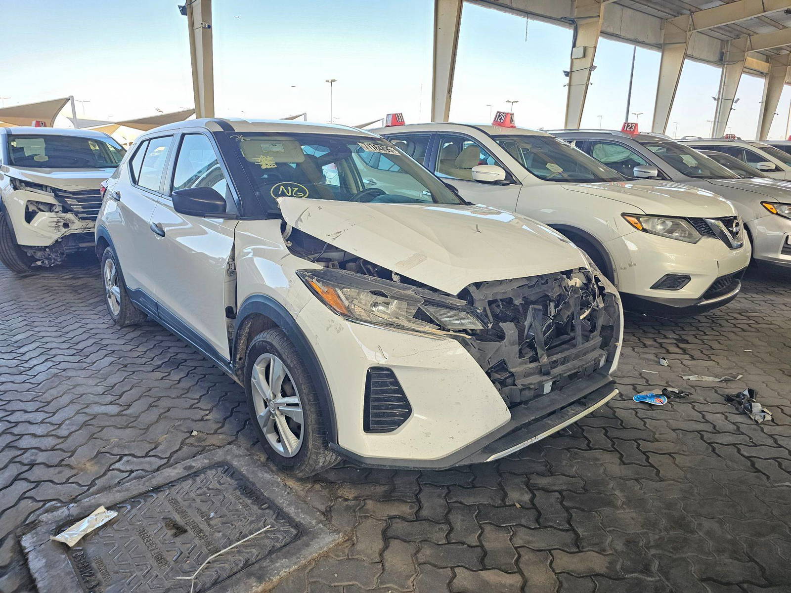 2021 NISSAN KICKS — sold — 98588 Miles — Lot ML532468 — Souq - Marhaba Auctions Used Cars - Image 3