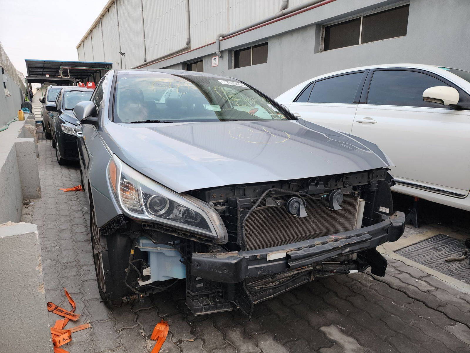 2015 HYUNDAI SONATA — 124834 Miles — Lot 77550644 — Al Quoz - Marhaba Auctions Used Cars - Image 5