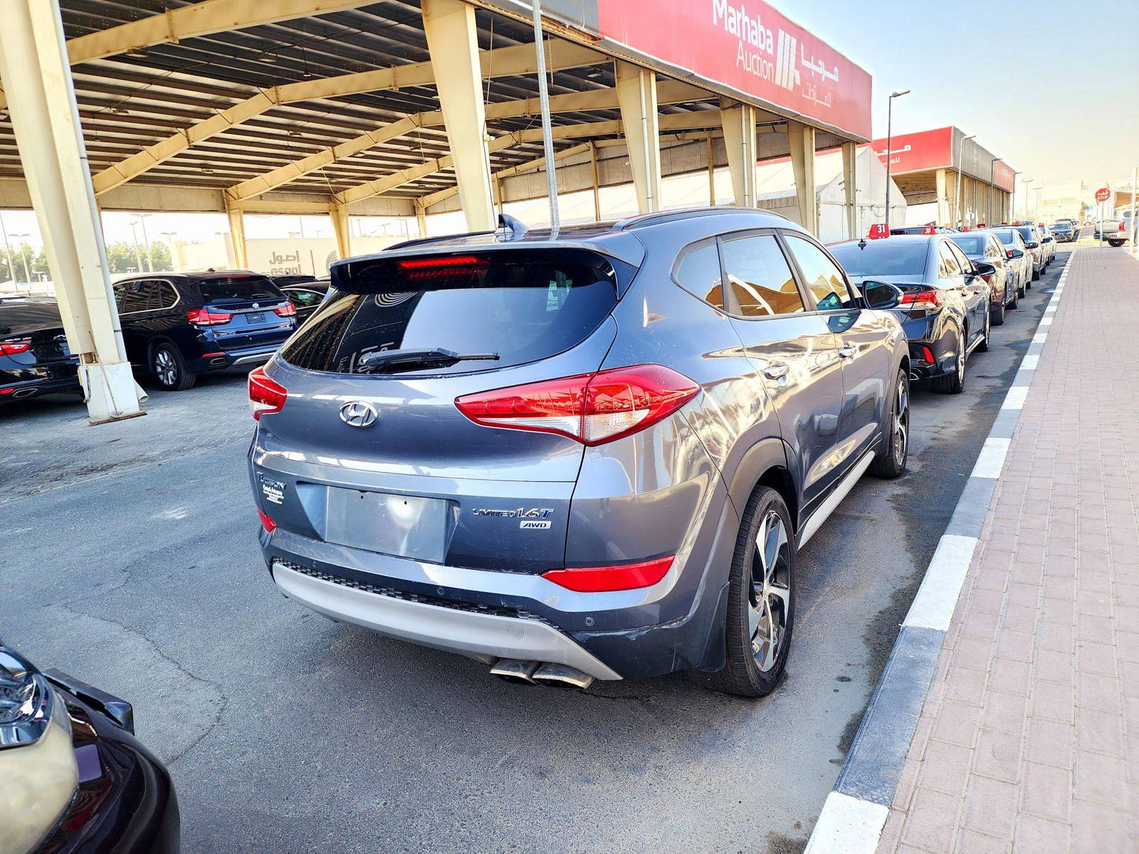 2018 HYUNDAI TUCSON — 147874 Miles — Lot 645851 — Souq - Marhaba Auctions Used Cars - Image 3