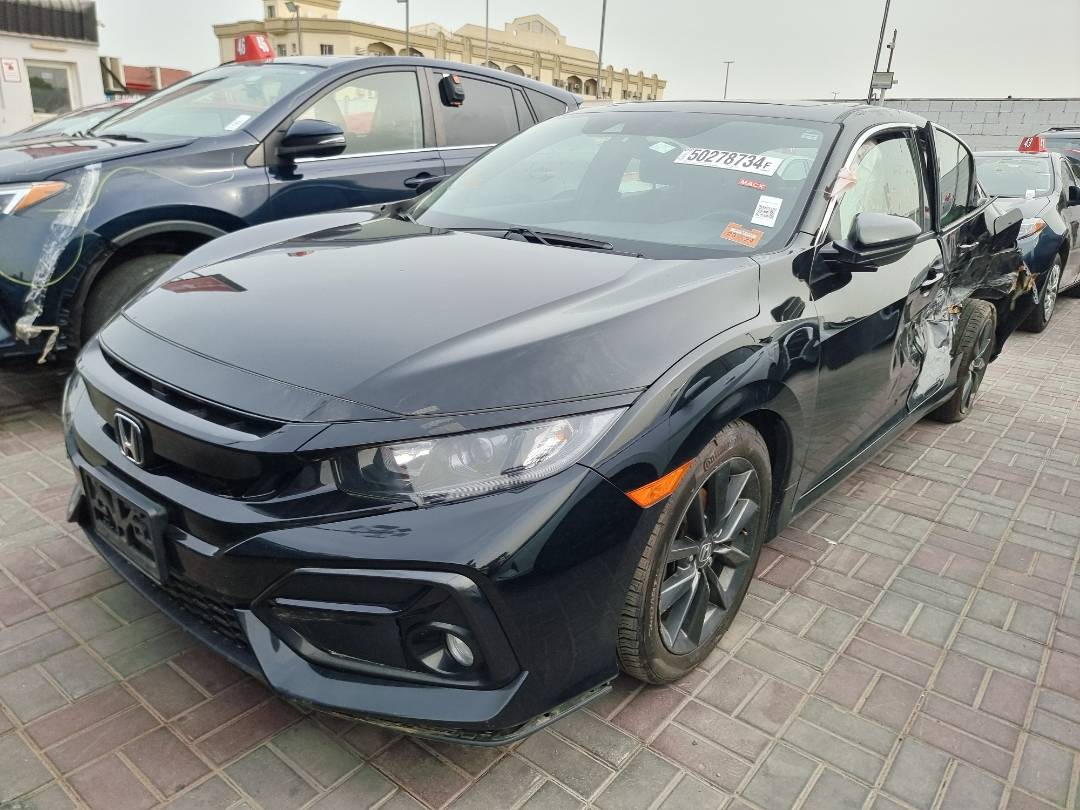 2020 HONDA CIVIC — 61833 Miles — Lot 125487 — Ind. 12 - Marhaba Auctions Used Cars - Image 3