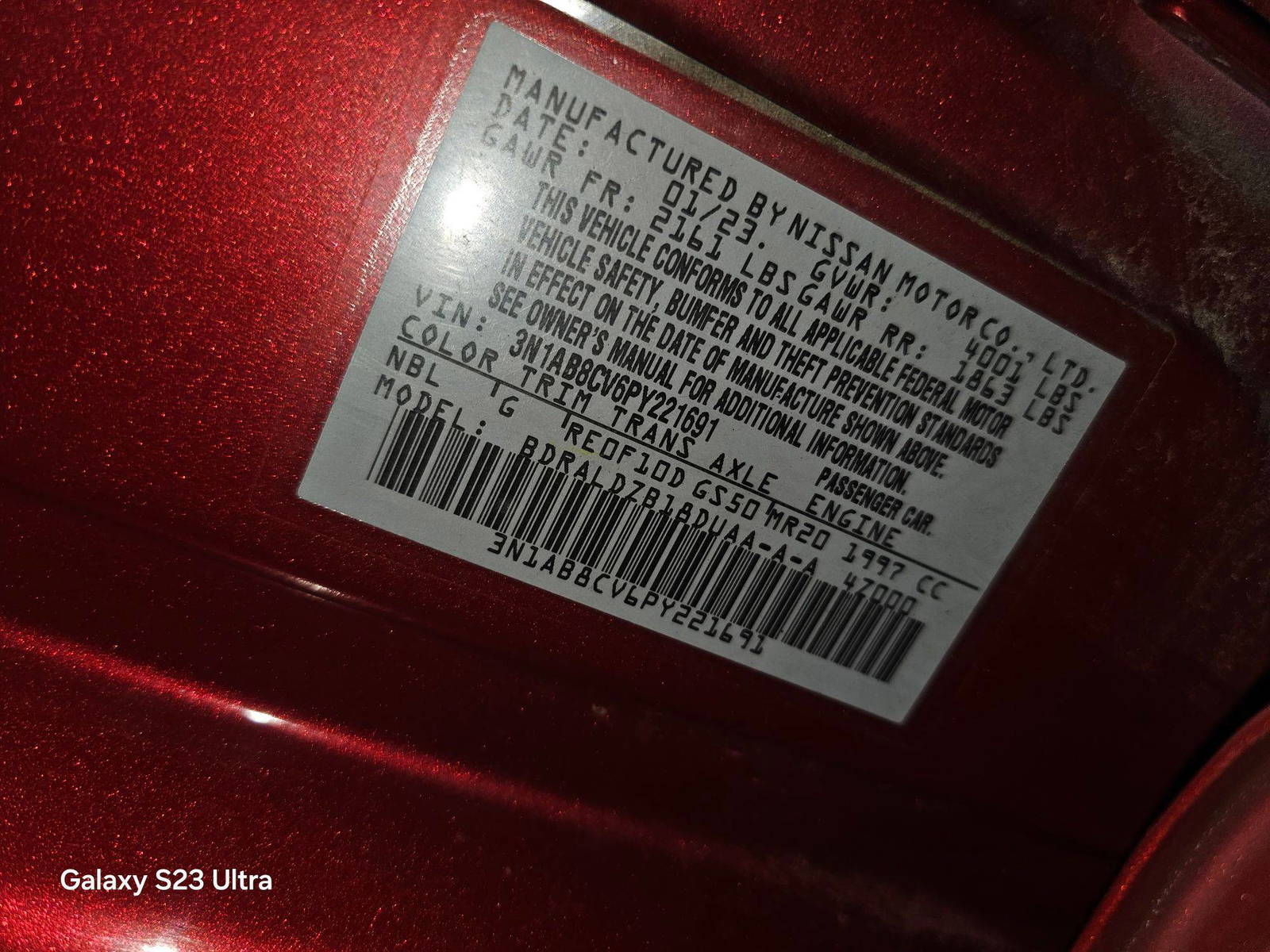 NISSAN SENTRA 2023 - Marhaba Auction Used Cars - Image 9