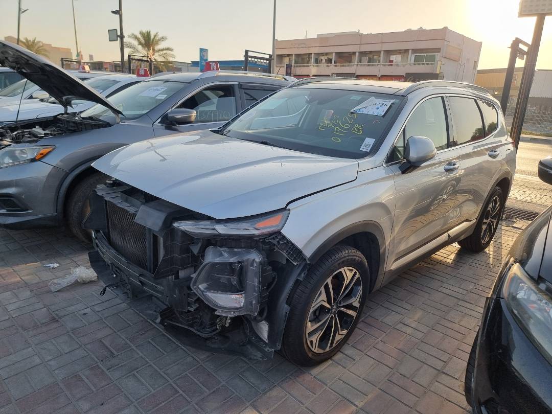 2019 HYUNDAI SANTA FE — 135796 Miles — Lot H019625 — Ind. 12 - Marhaba Auctions Used Cars - Image 3