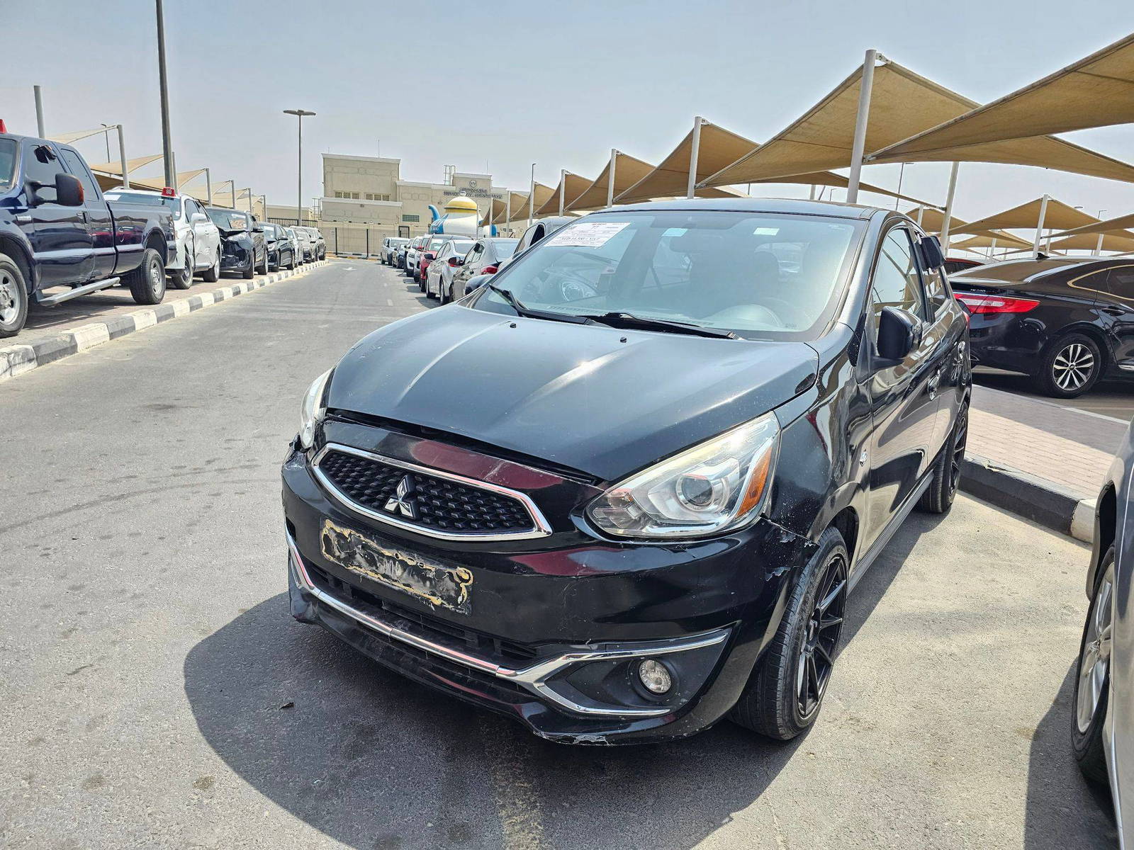 2018 MITSUBISHI MIRAGE — 112786 KM — Lot J2JH002208 — Souq - Marhaba Auctions Used Cars - Image 3
