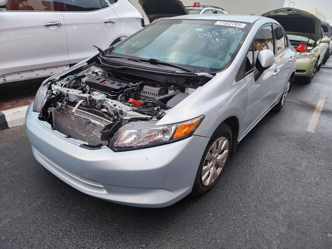 2012 HONDA CIVIC — 167571 Miles — Lot 77322703 - Marhaba Auctions Used Cars - Image 5